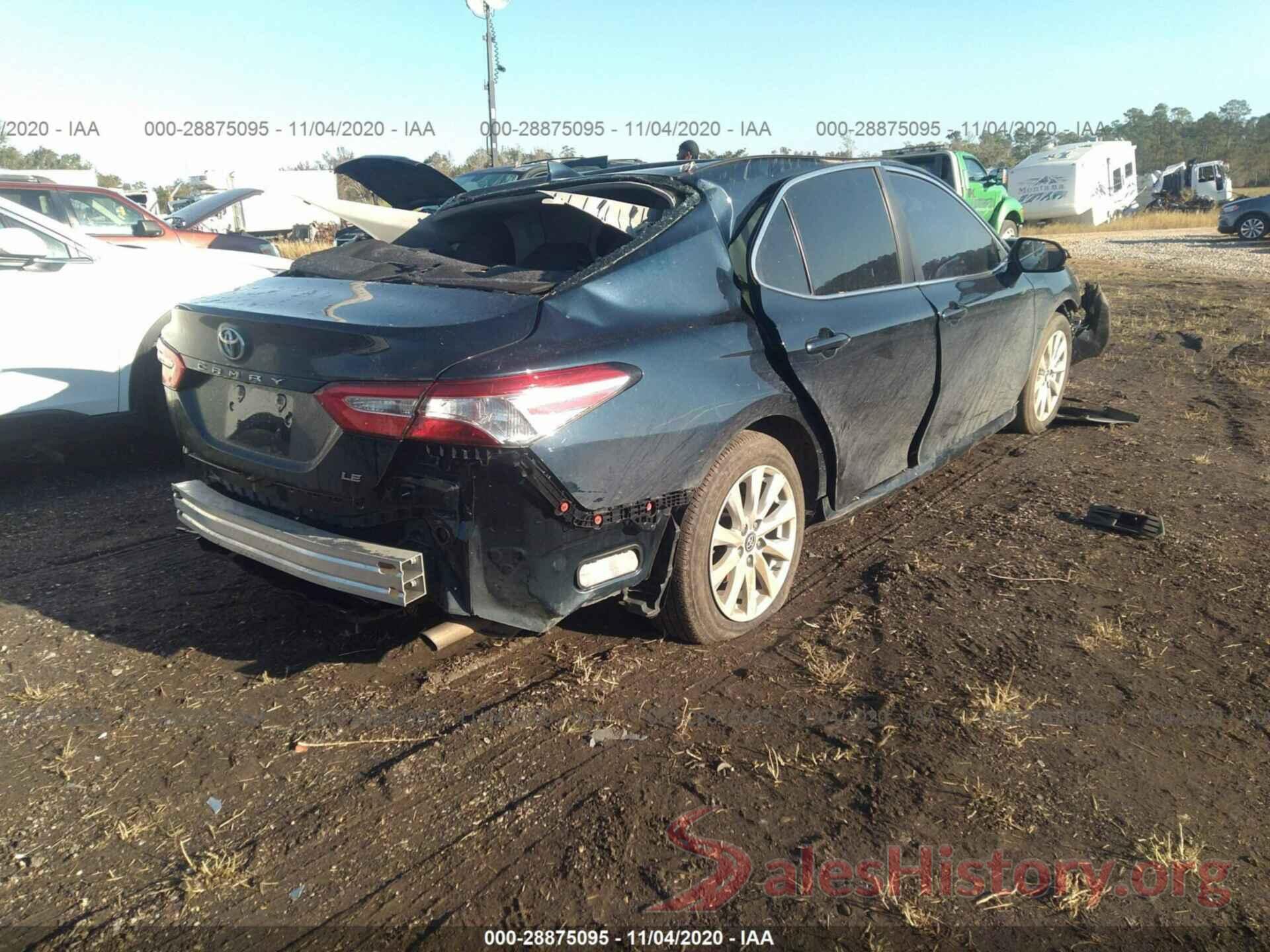 4T1B11HK8KU253320 2019 TOYOTA CAMRY