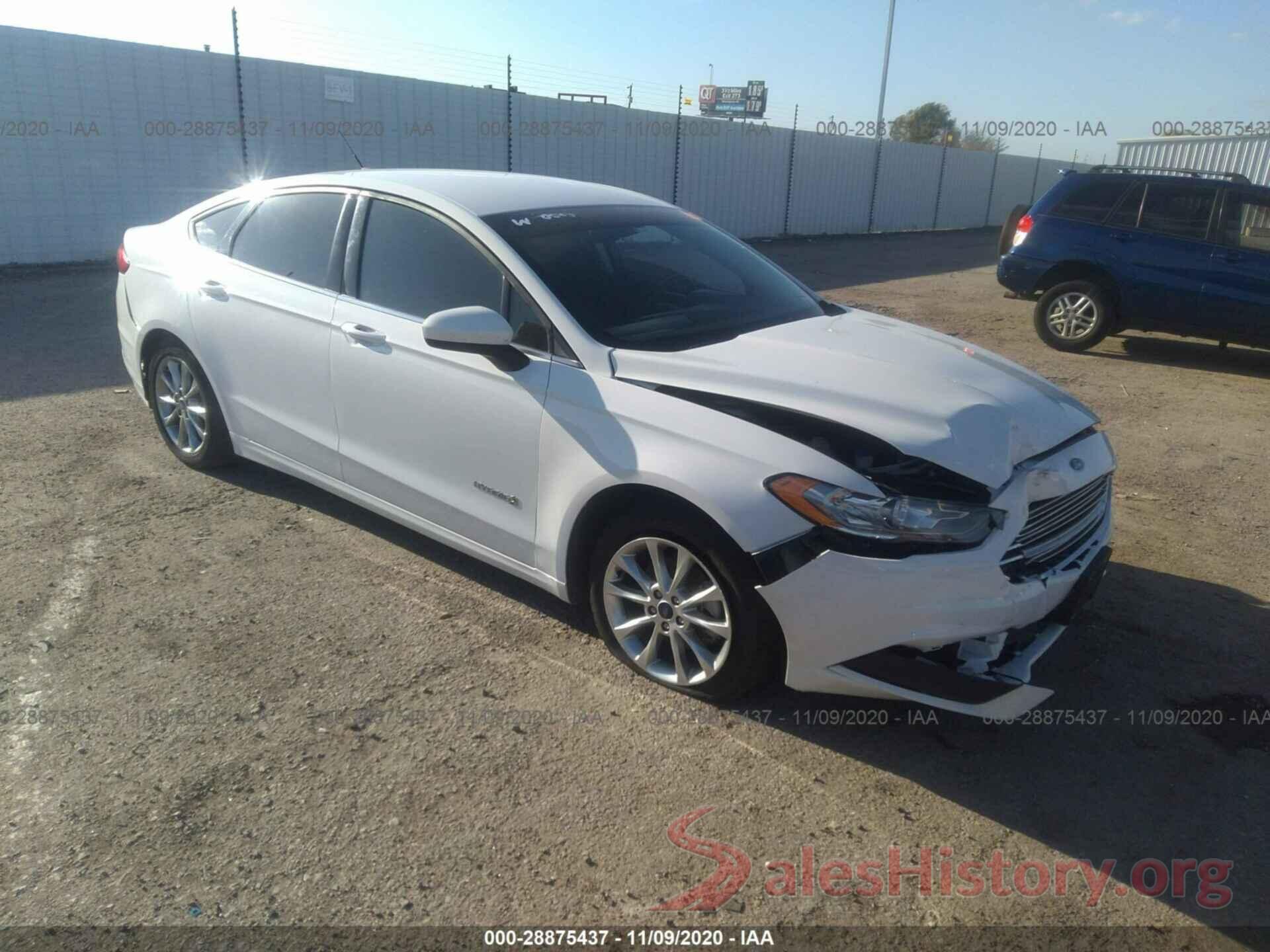 3FA6P0LU2HR237904 2017 FORD FUSION