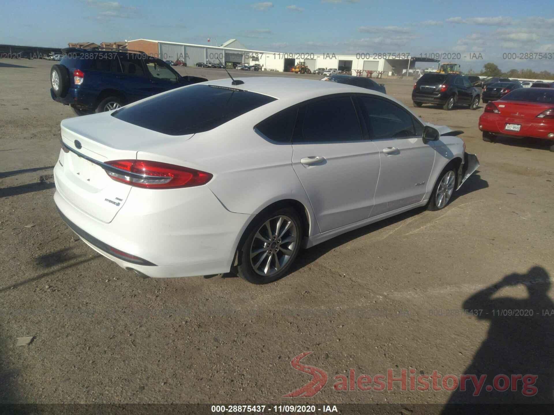 3FA6P0LU2HR237904 2017 FORD FUSION