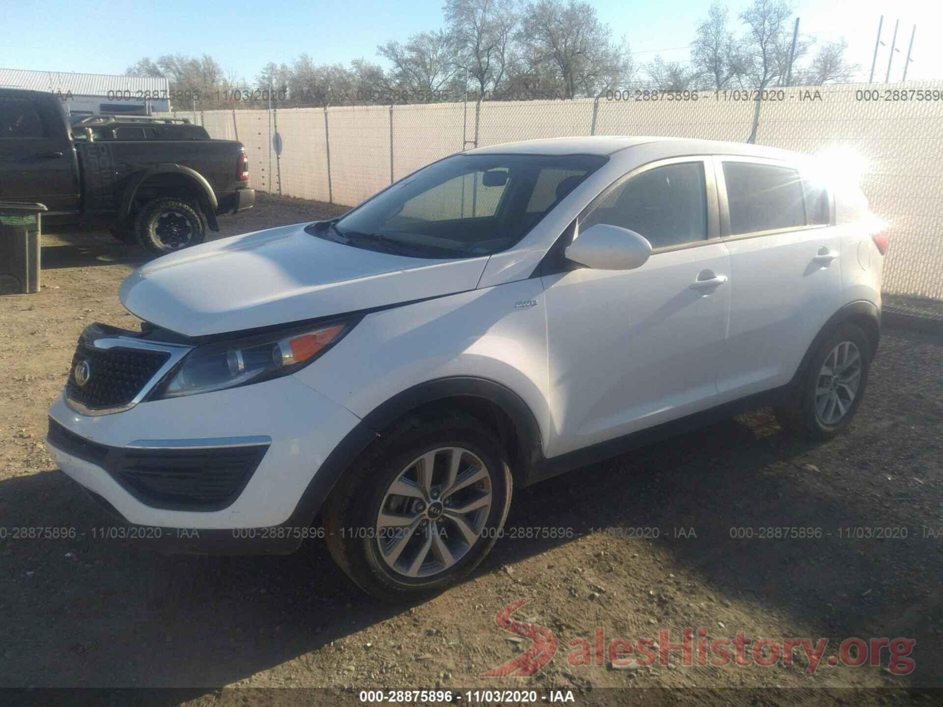 KNDPBCAC5G7832261 2016 KIA SPORTAGE