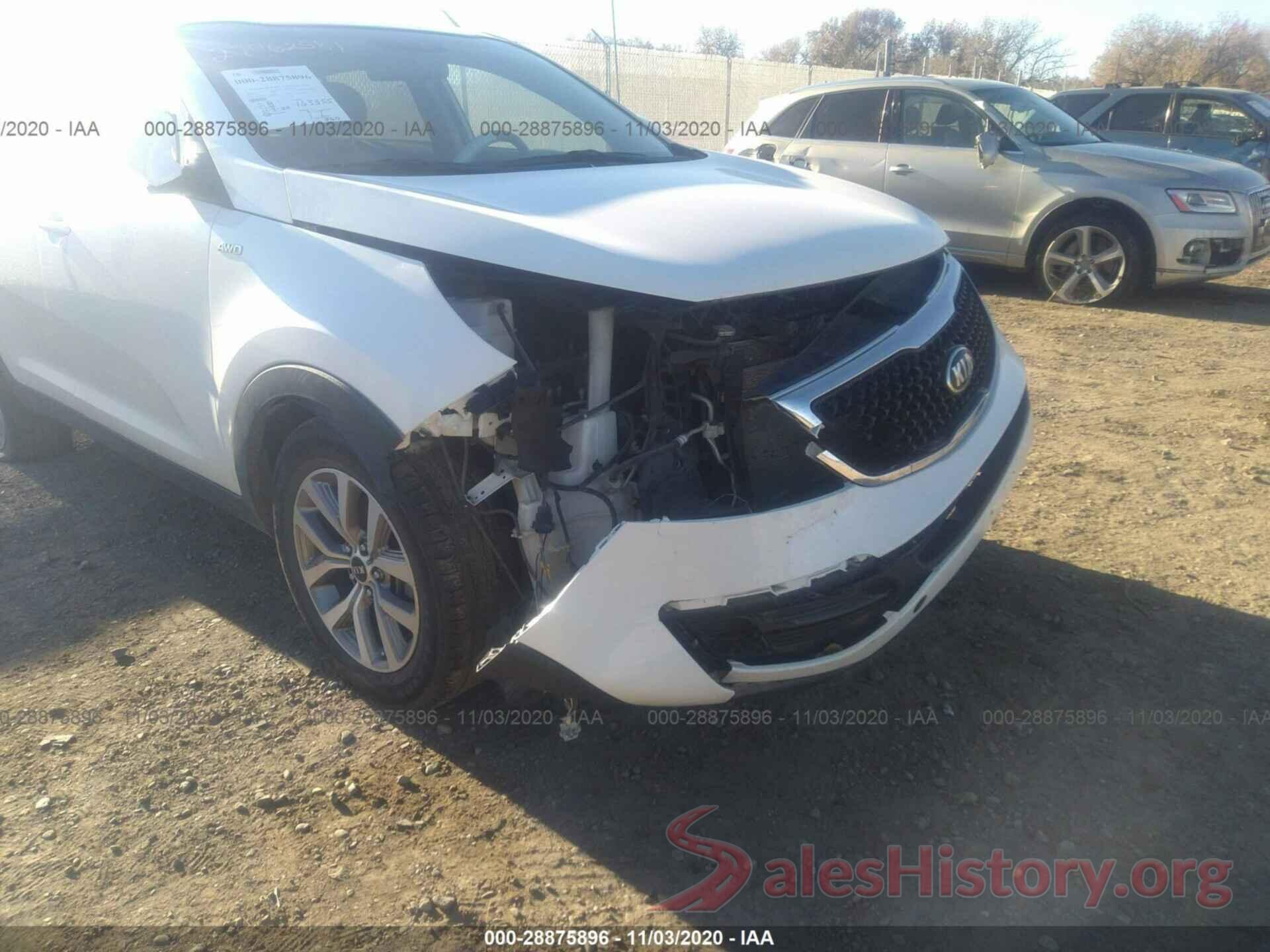 KNDPBCAC5G7832261 2016 KIA SPORTAGE