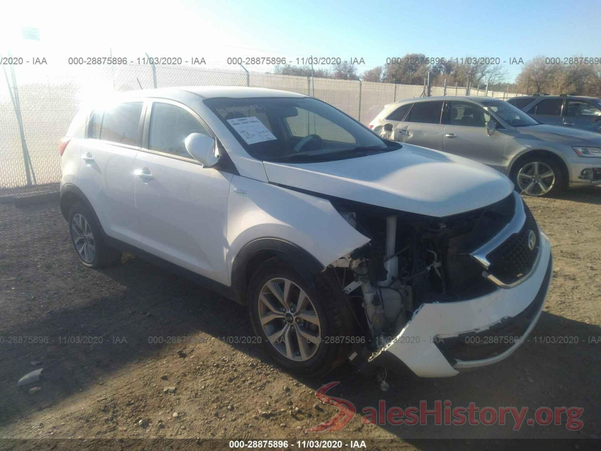 KNDPBCAC5G7832261 2016 KIA SPORTAGE