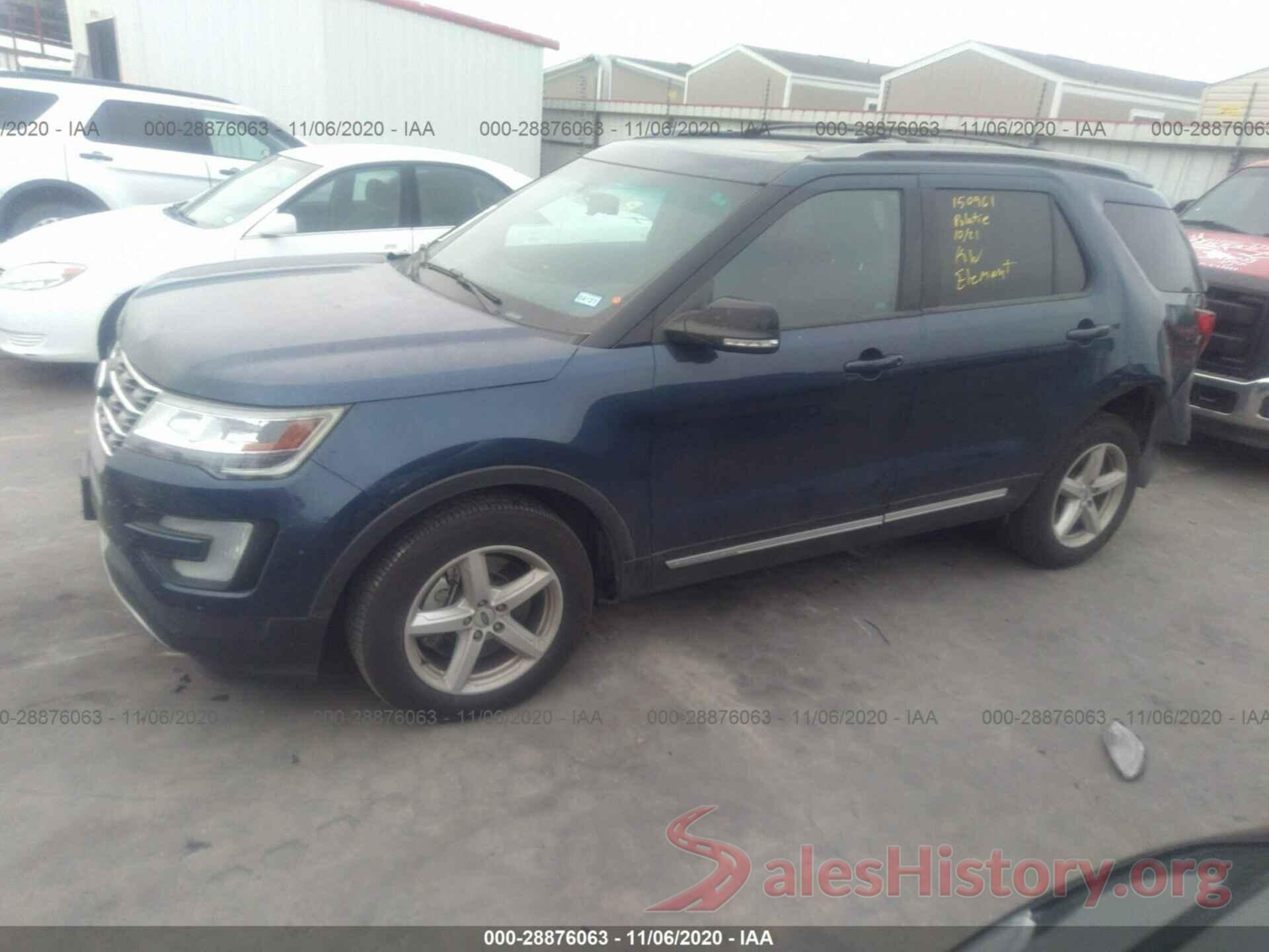 1FM5K8D85GGC73267 2016 FORD EXPLORER