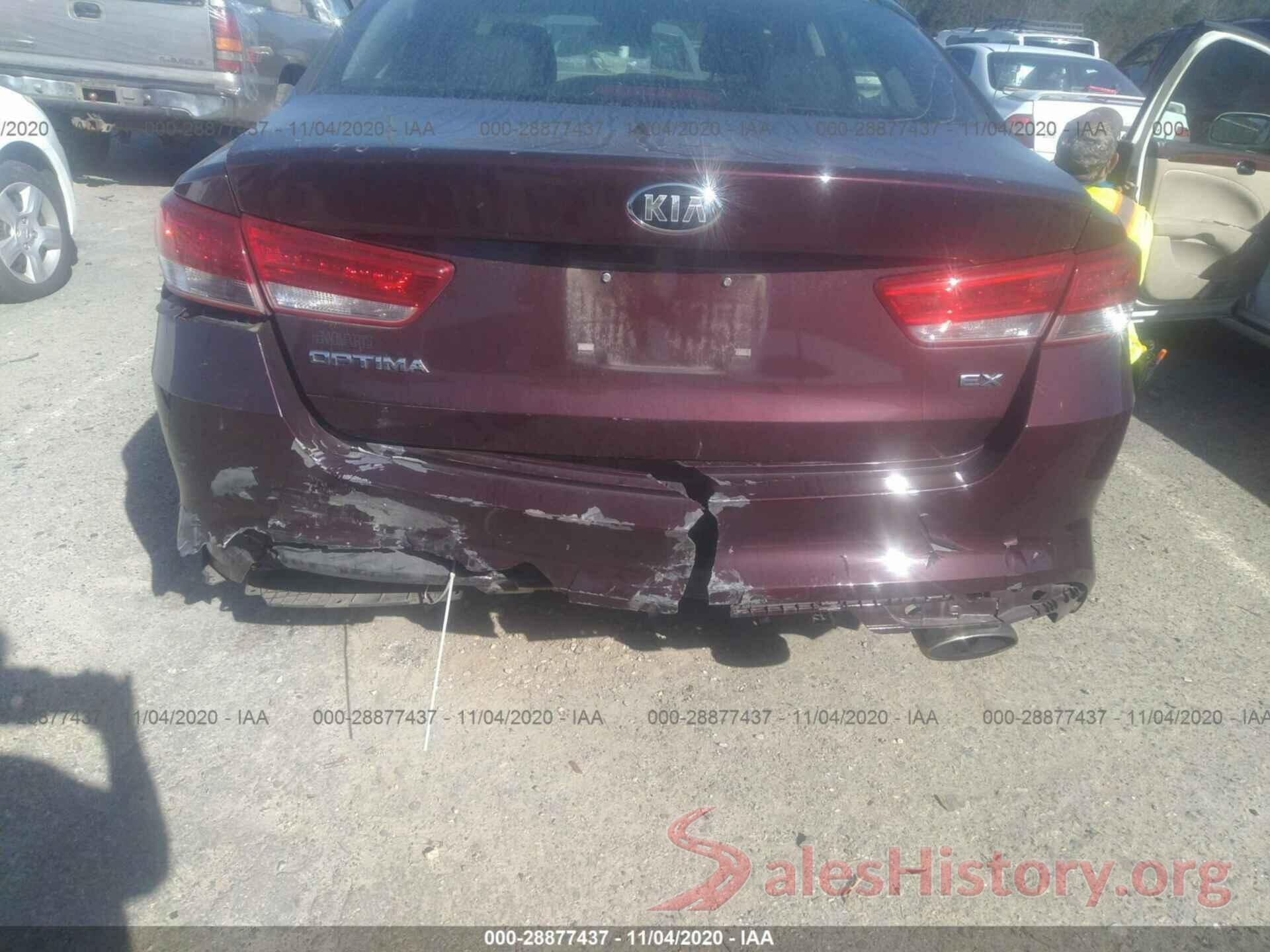 5XXGU4L37HG130559 2017 KIA OPTIMA