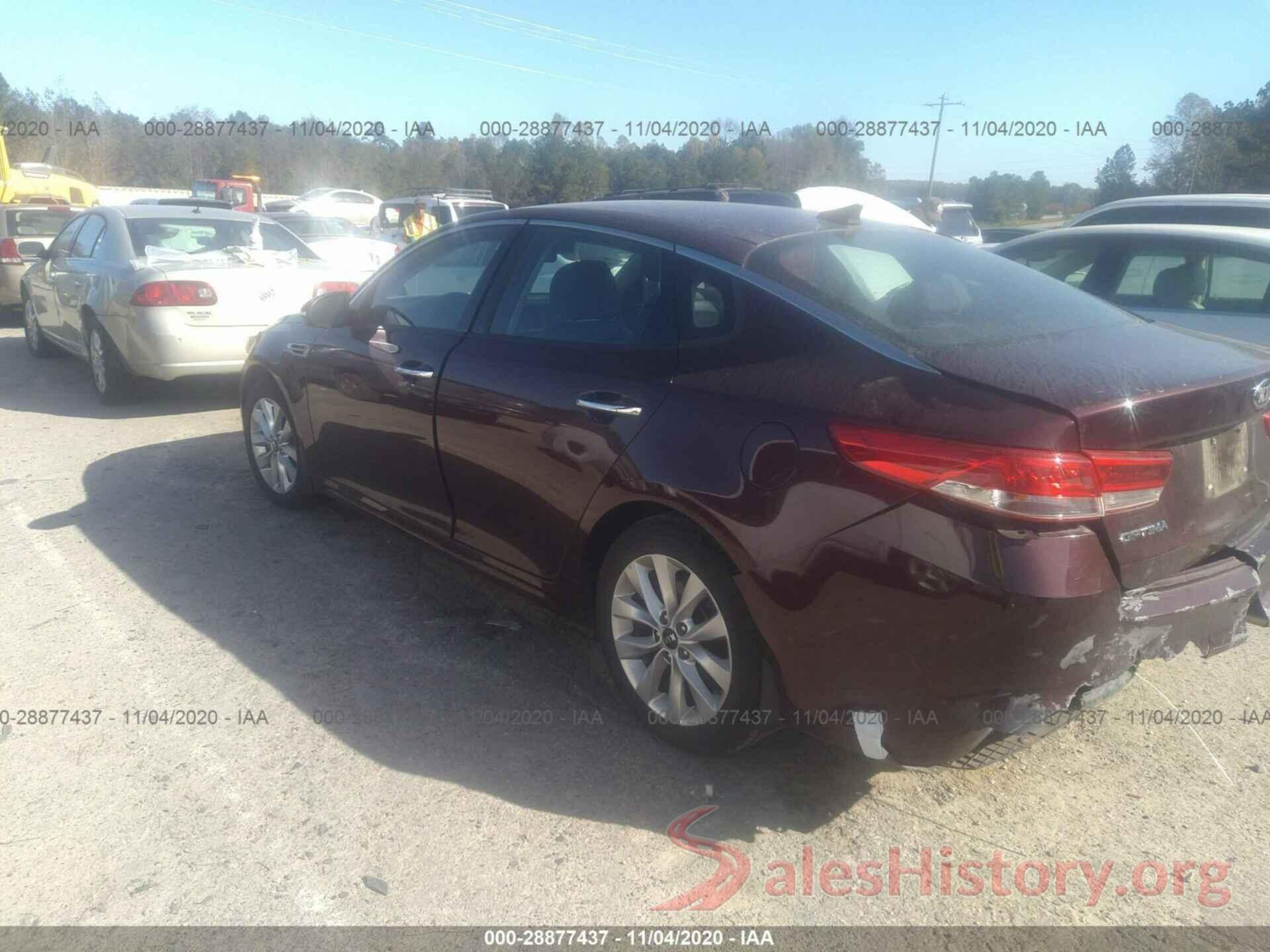 5XXGU4L37HG130559 2017 KIA OPTIMA