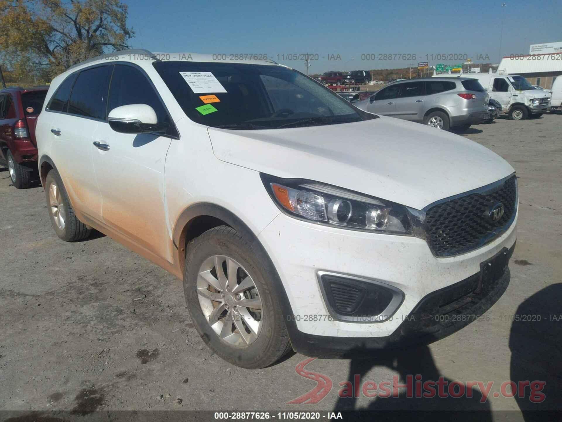 5XYPG4A57GG178570 2016 KIA SORENTO