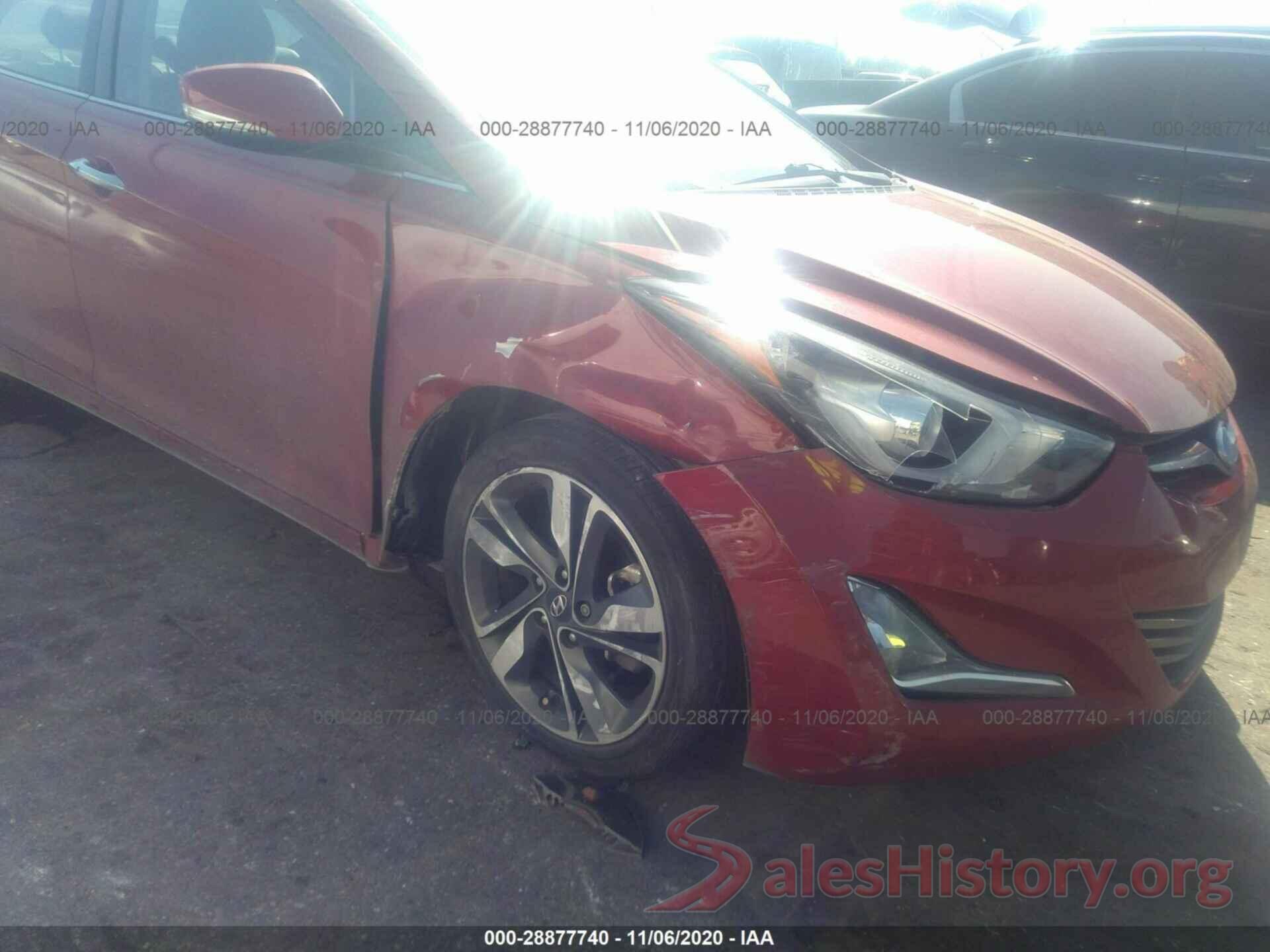 KMHDH4AE0GU599282 2016 HYUNDAI ELANTRA