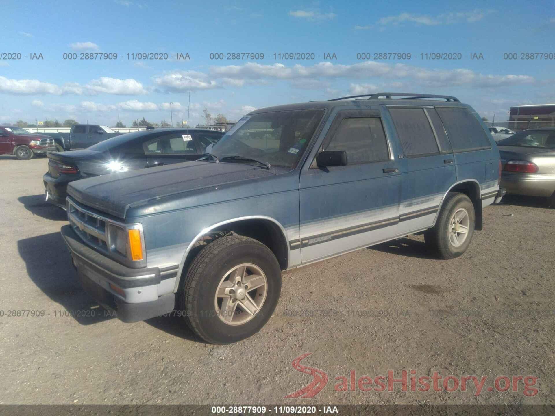 1GNCS13W2P2196140 1993 CHEVROLET BLAZER