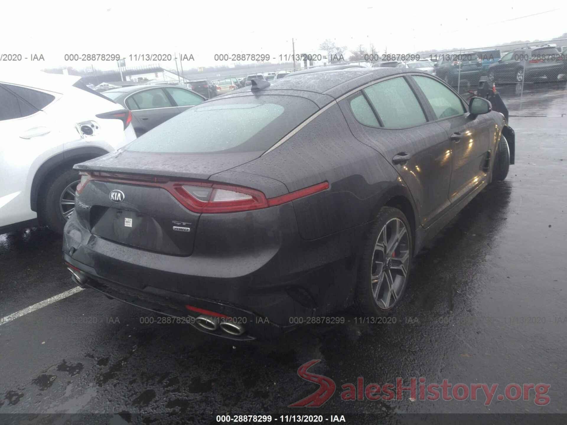 KNAE45LCXK6056747 2019 KIA STINGER