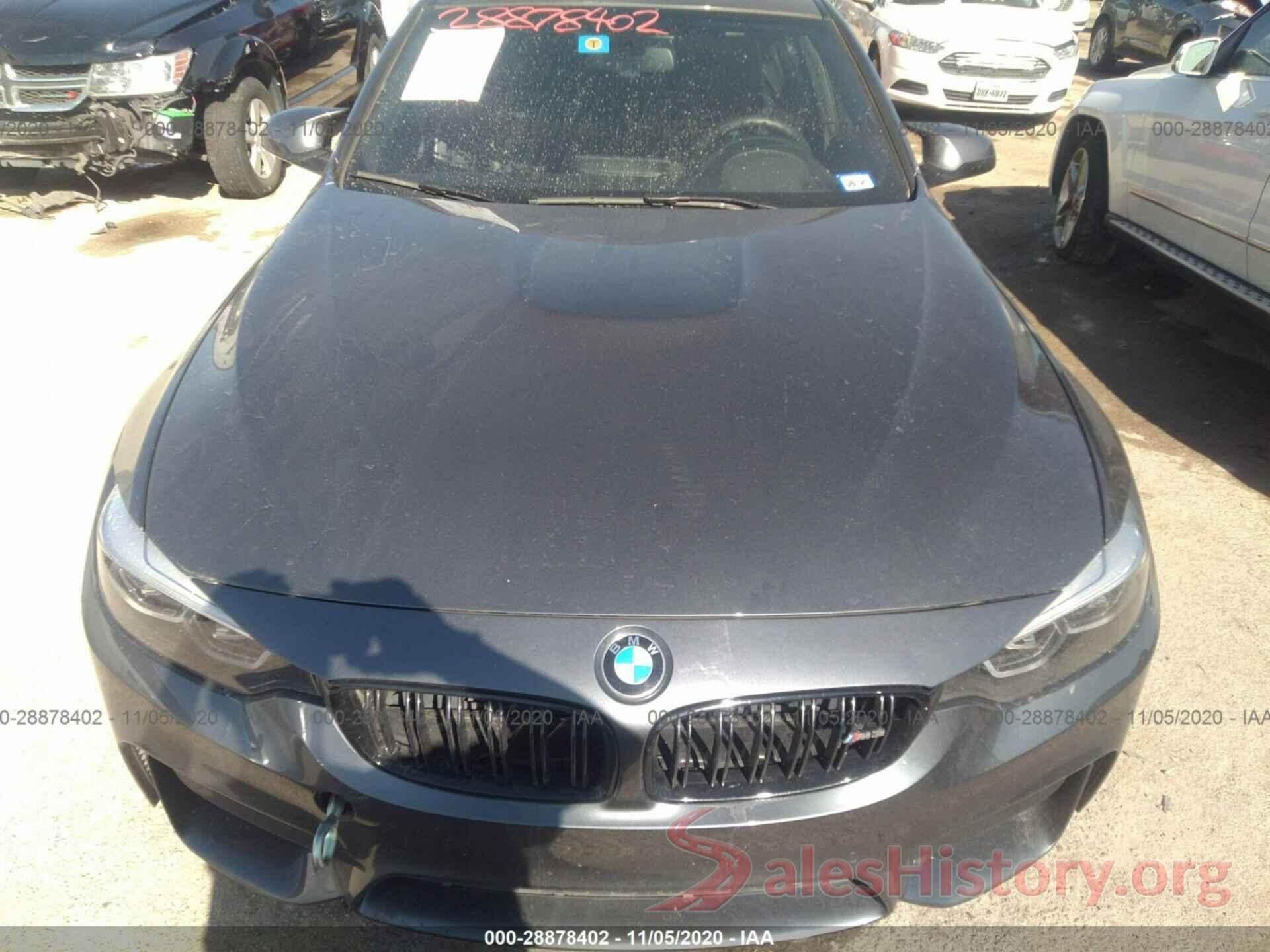 WBS8M9C54J5J79319 2018 BMW M3