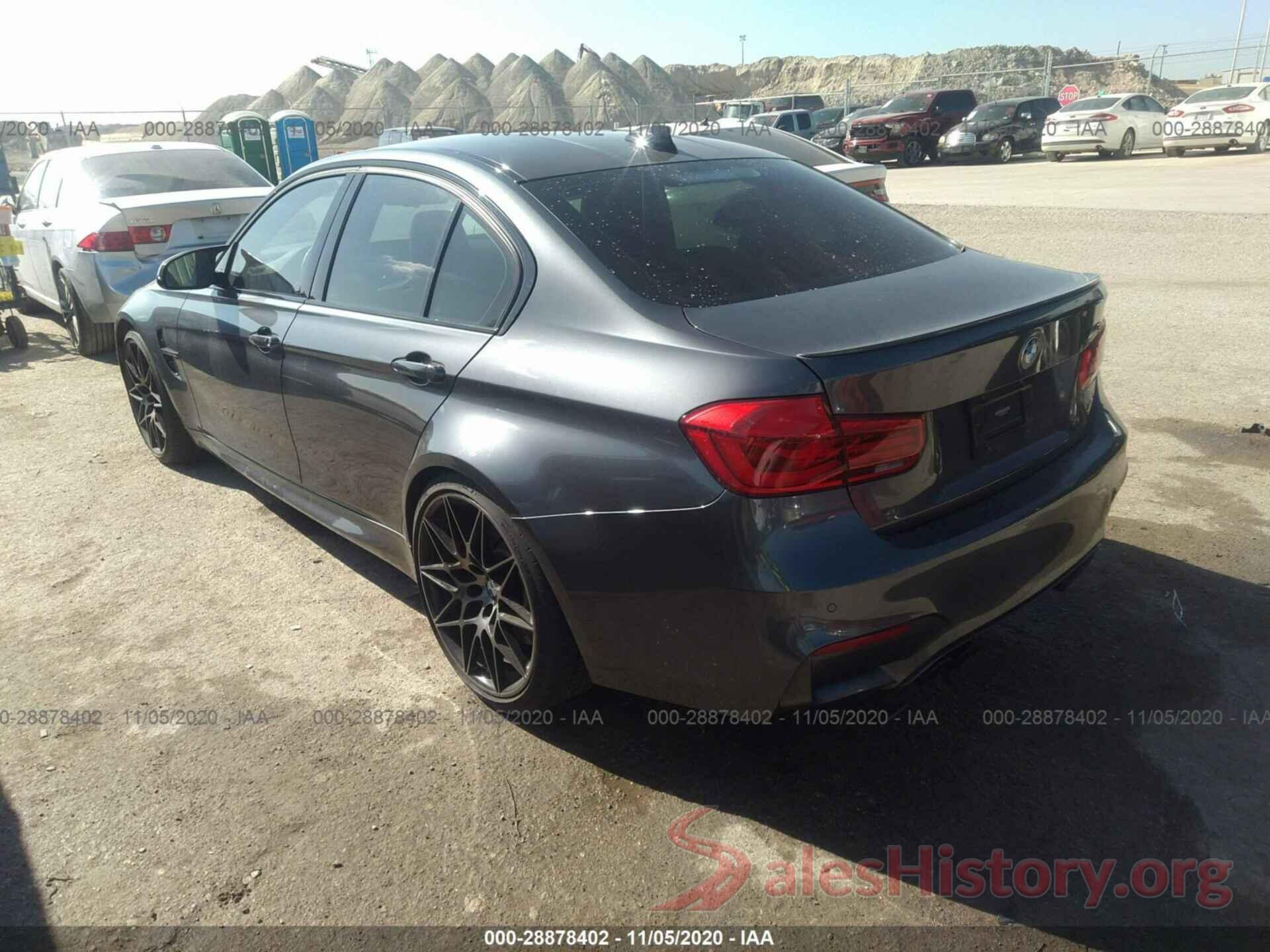 WBS8M9C54J5J79319 2018 BMW M3