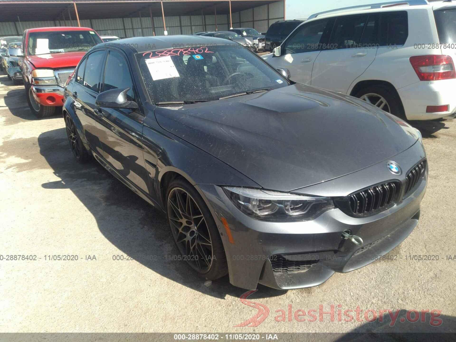 WBS8M9C54J5J79319 2018 BMW M3