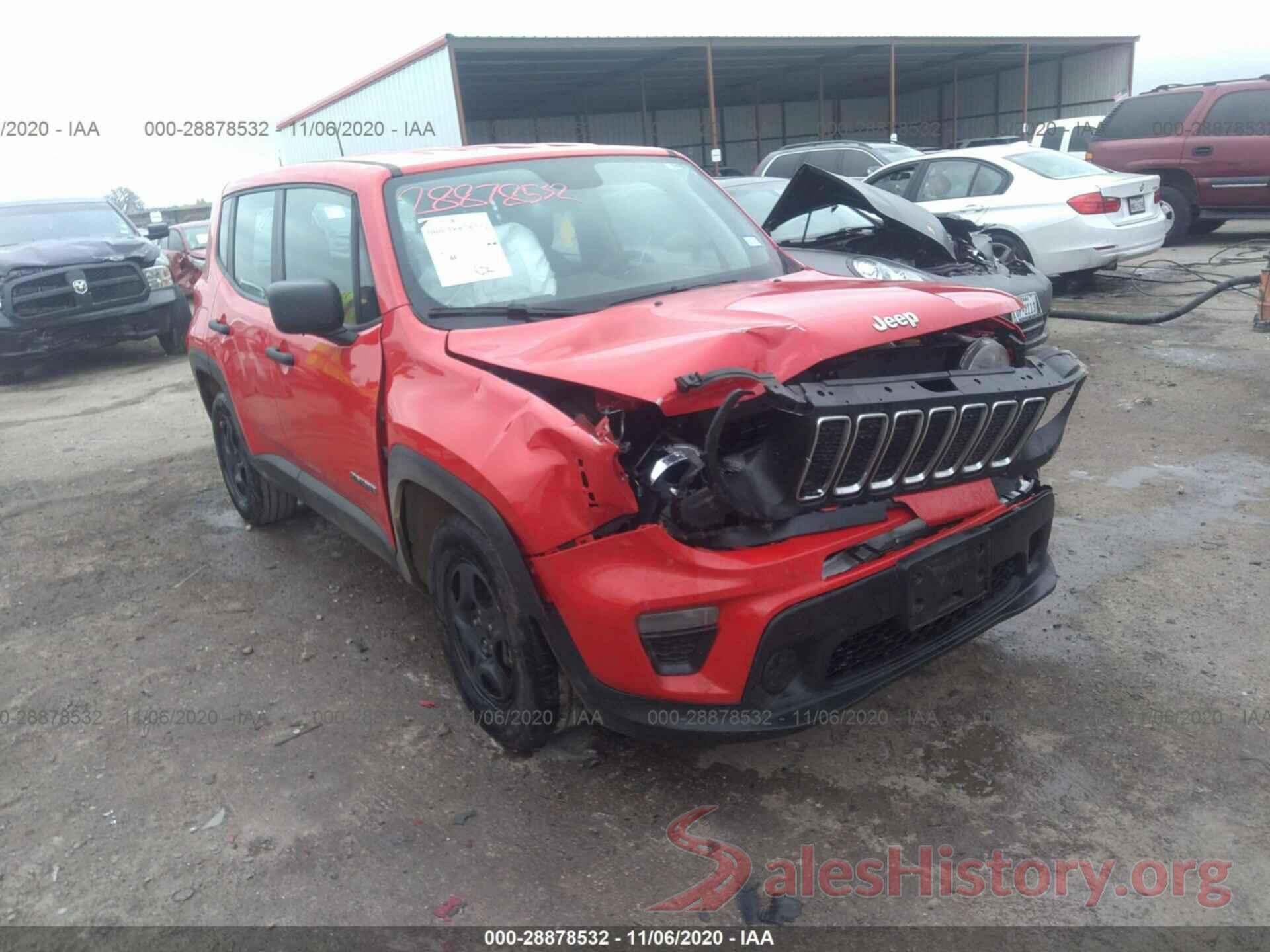 ZACNJAAB2LPL49956 2020 JEEP RENEGADE