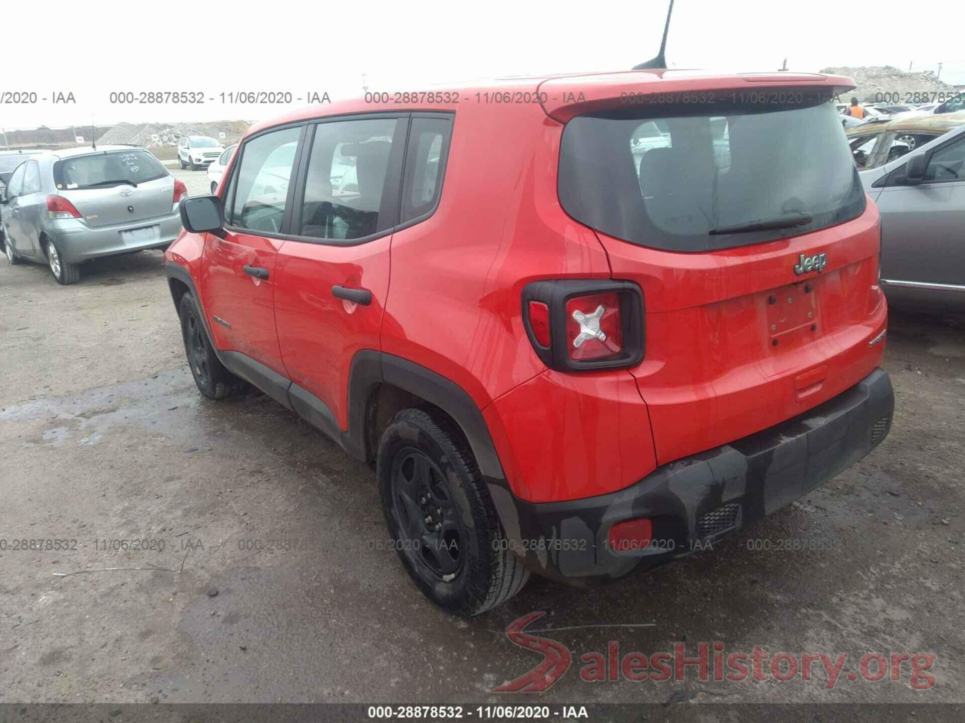 ZACNJAAB2LPL49956 2020 JEEP RENEGADE