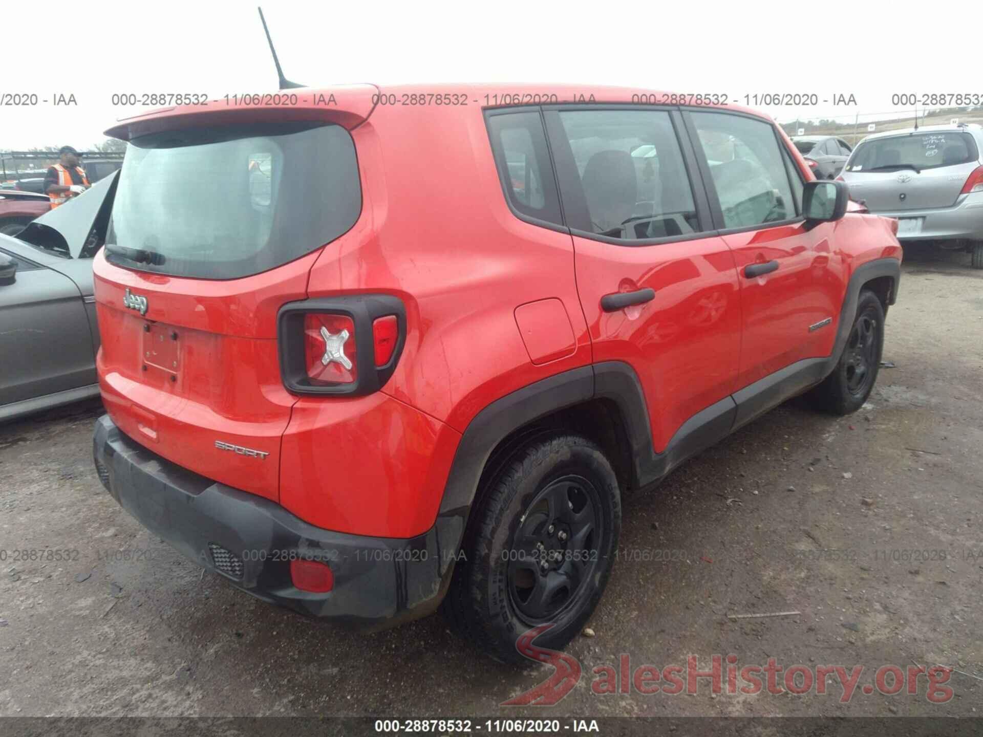 ZACNJAAB2LPL49956 2020 JEEP RENEGADE