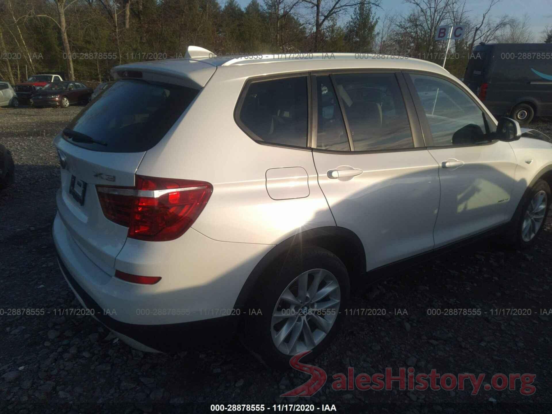 5UXWX9C59H0T04682 2017 BMW X3