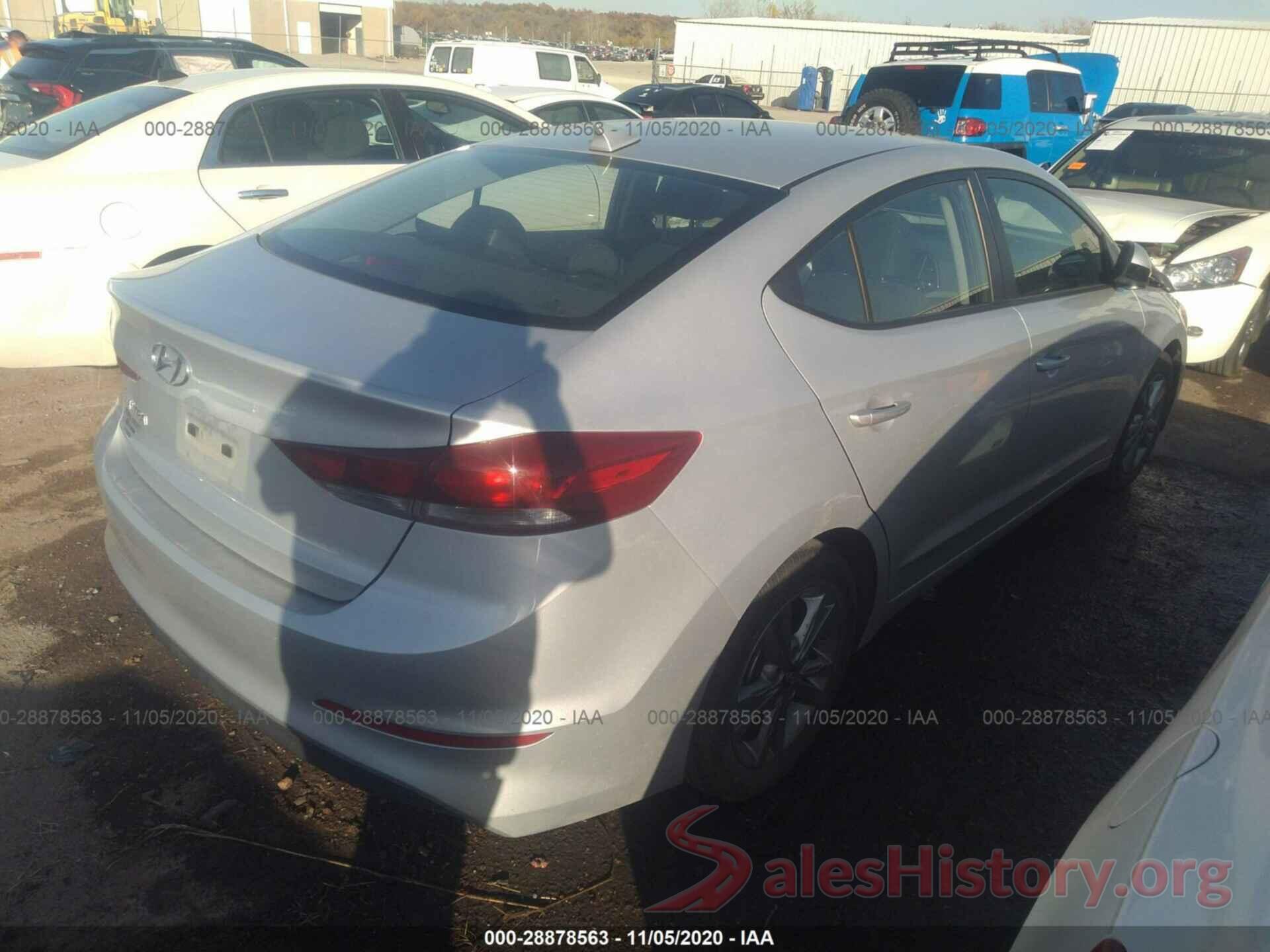 KMHD84LF2JU612823 2018 HYUNDAI ELANTRA