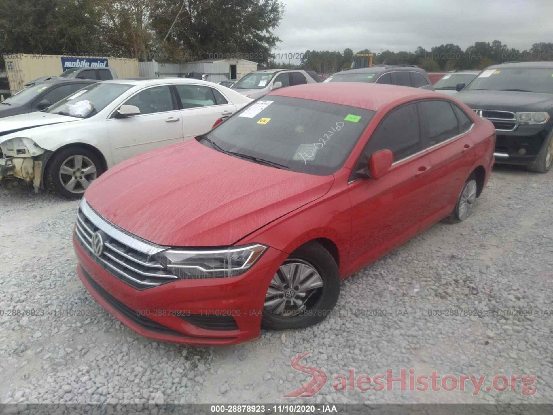 3VWC57BU9KM105852 2019 VOLKSWAGEN JETTA