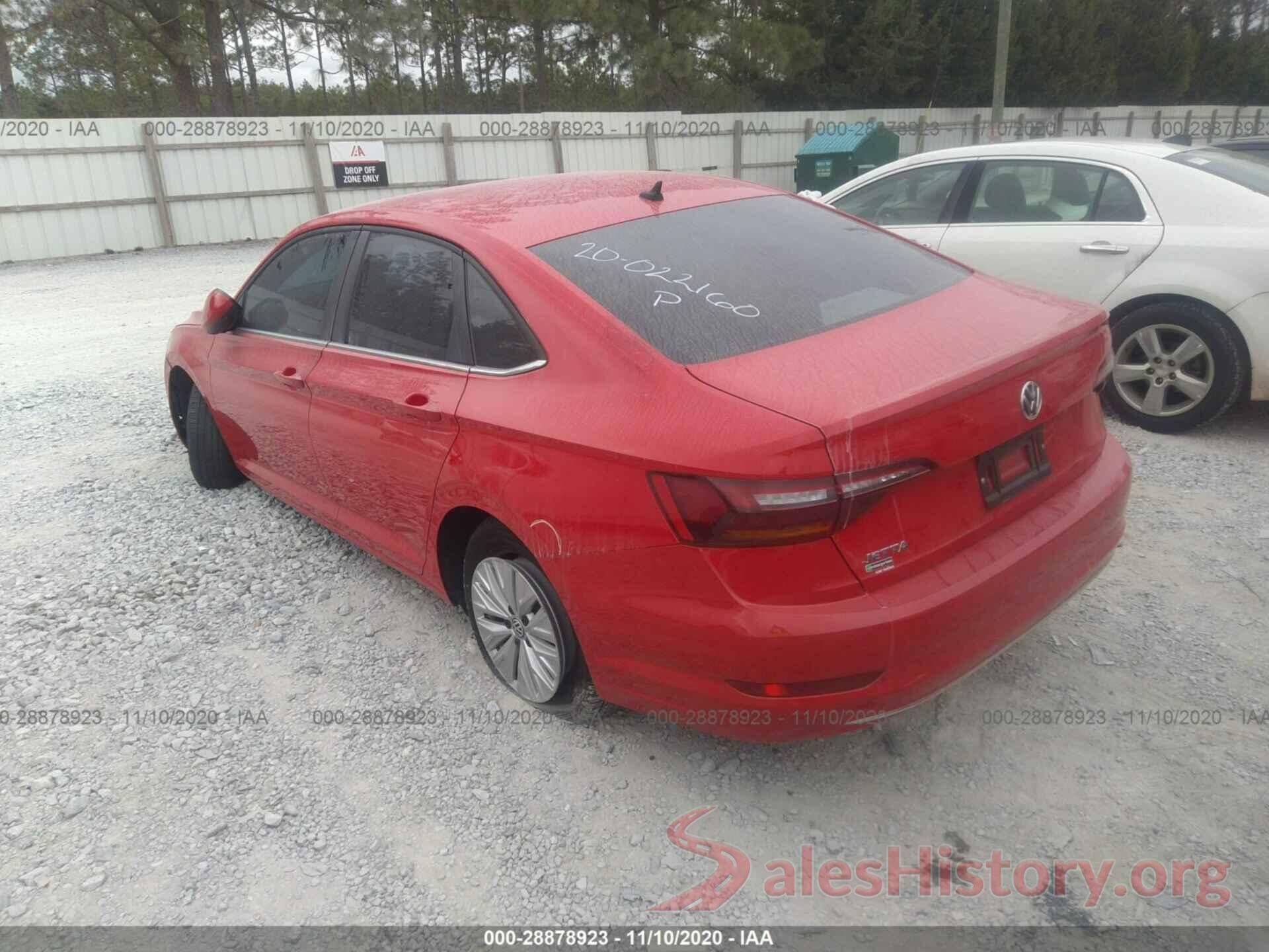 3VWC57BU9KM105852 2019 VOLKSWAGEN JETTA