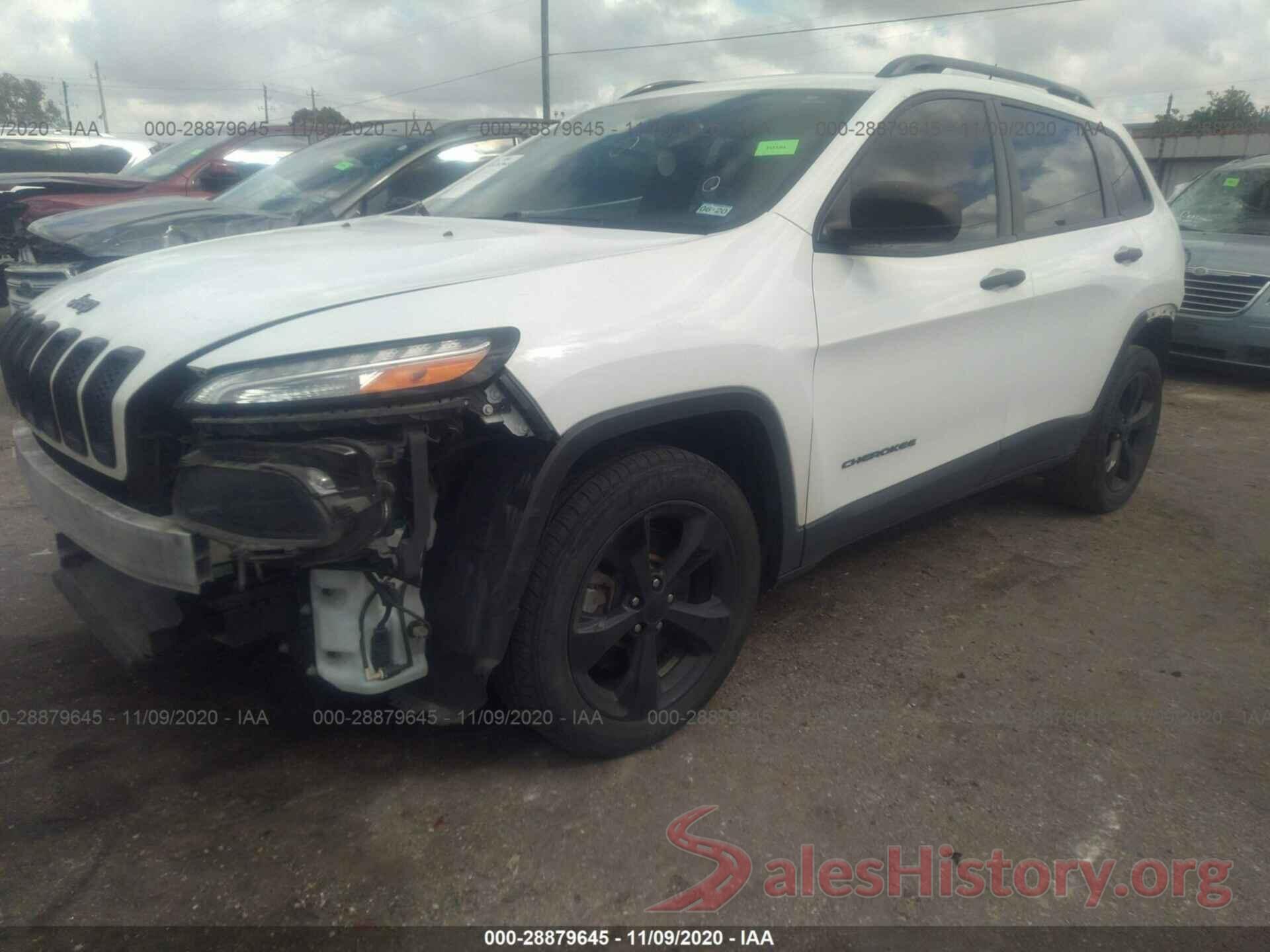 1C4PJLAB2HW607295 2017 JEEP CHEROKEE