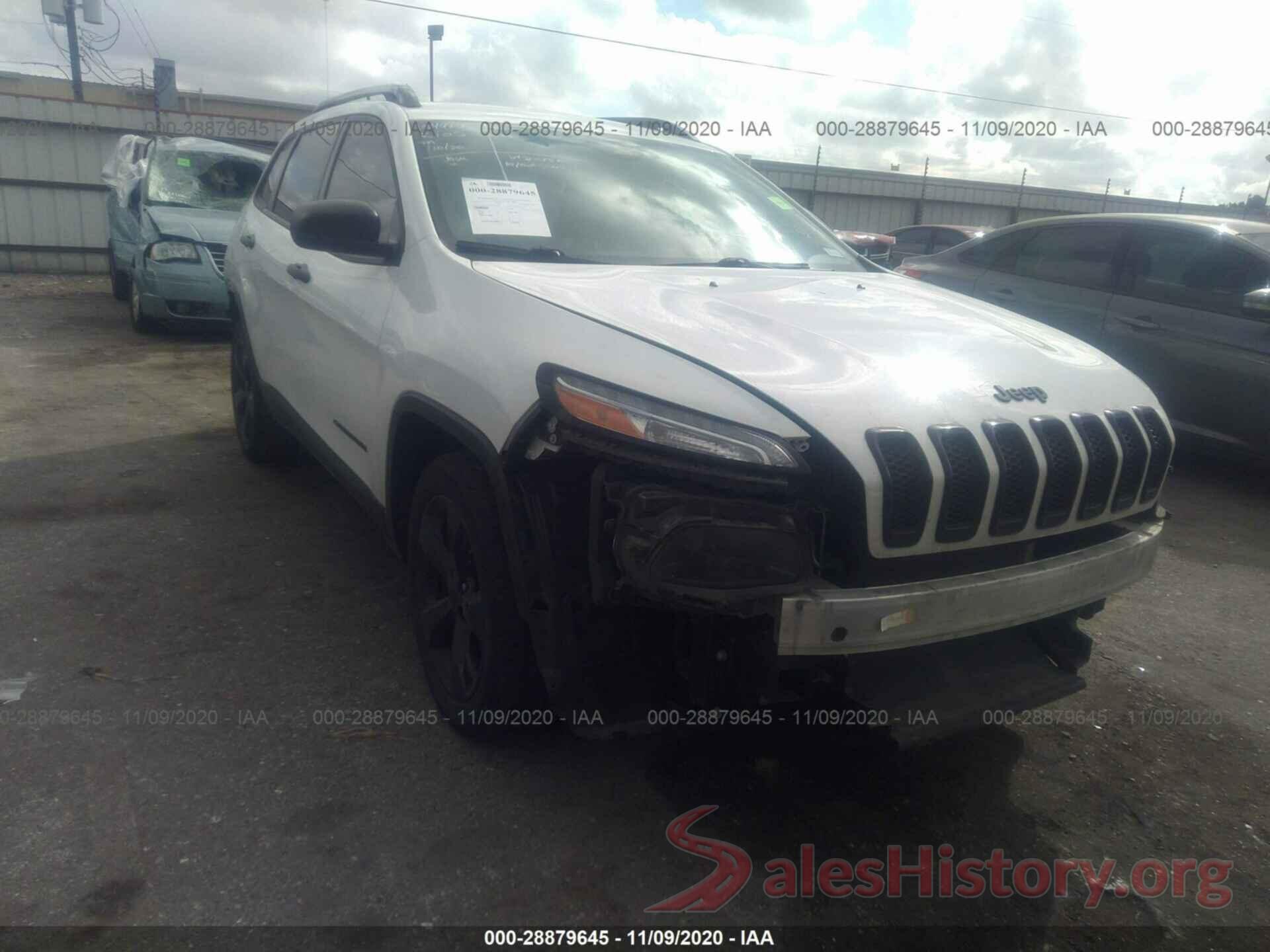 1C4PJLAB2HW607295 2017 JEEP CHEROKEE