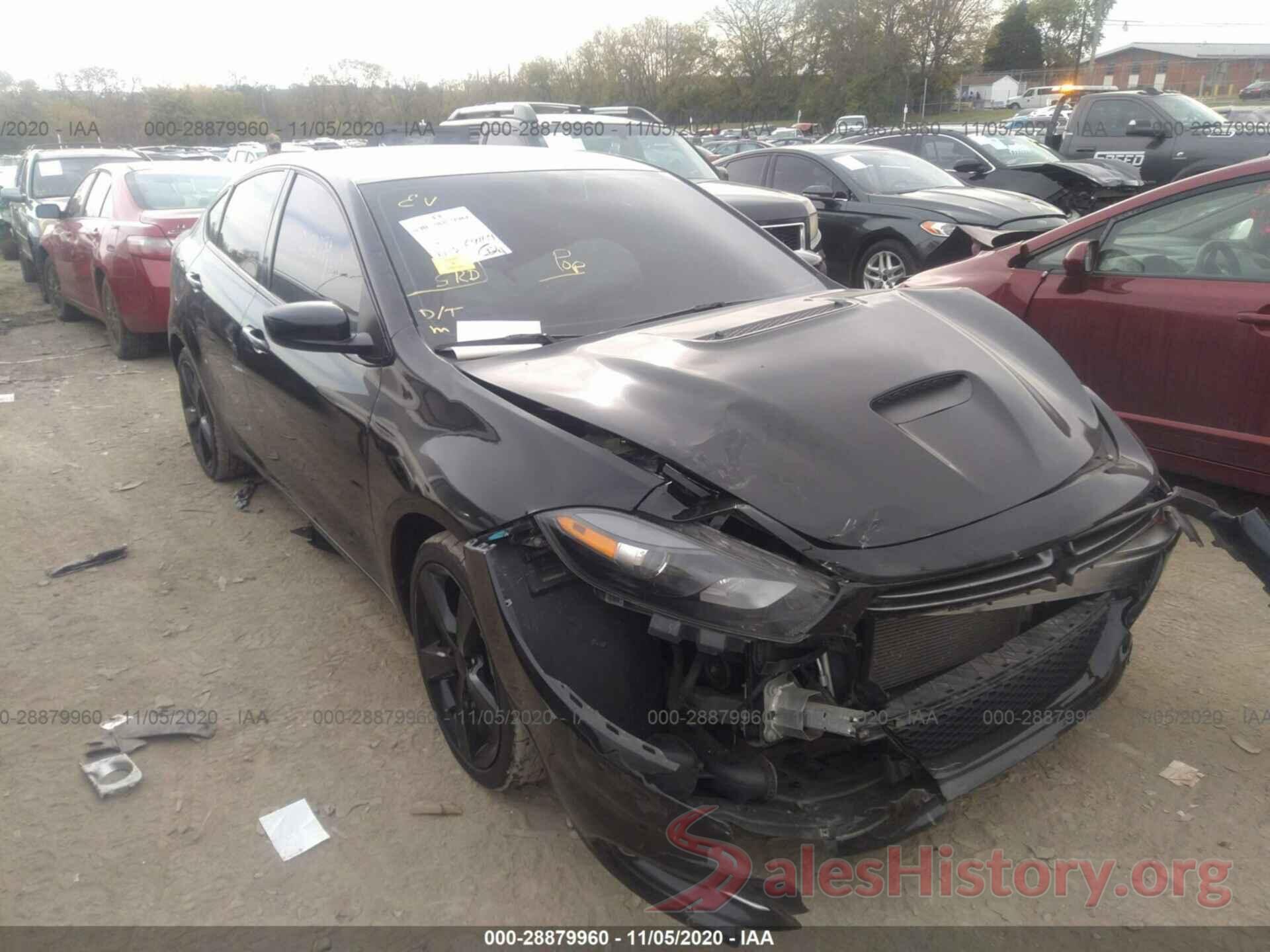 1C3CDFBB9GD645353 2016 DODGE DART