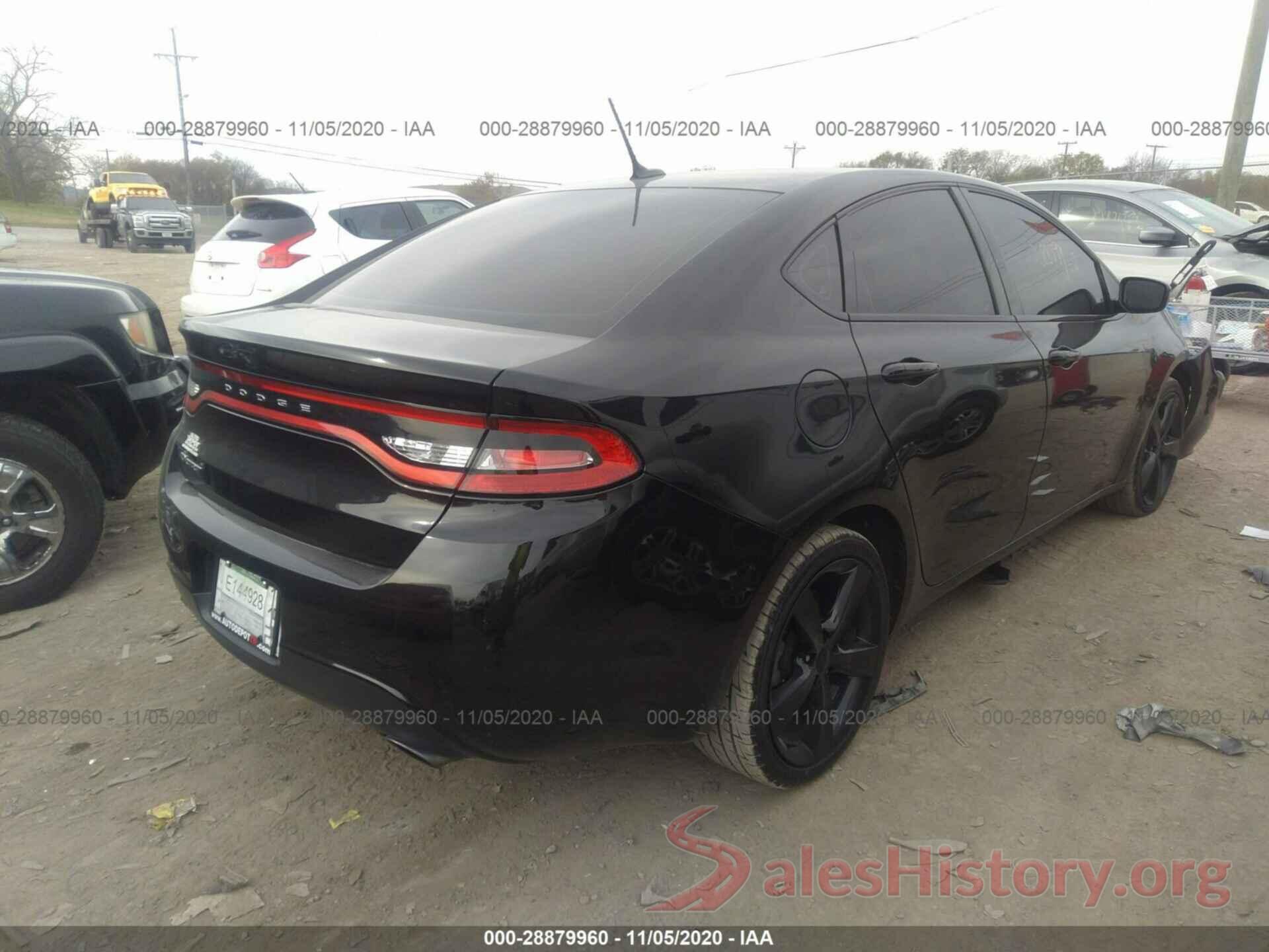 1C3CDFBB9GD645353 2016 DODGE DART