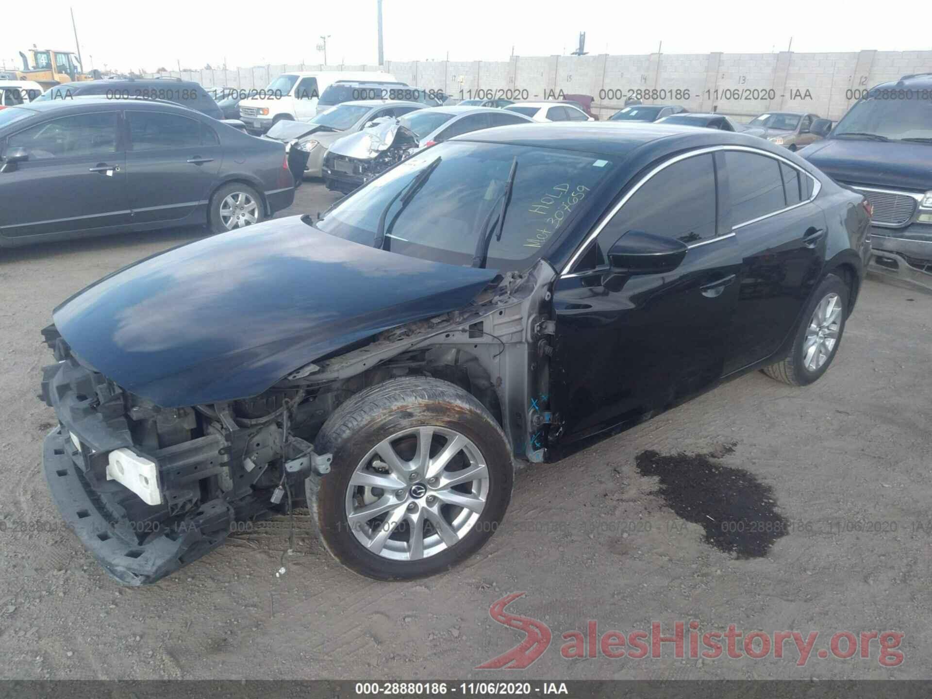 JM1GJ1U50G1406887 2016 MAZDA MAZDA6