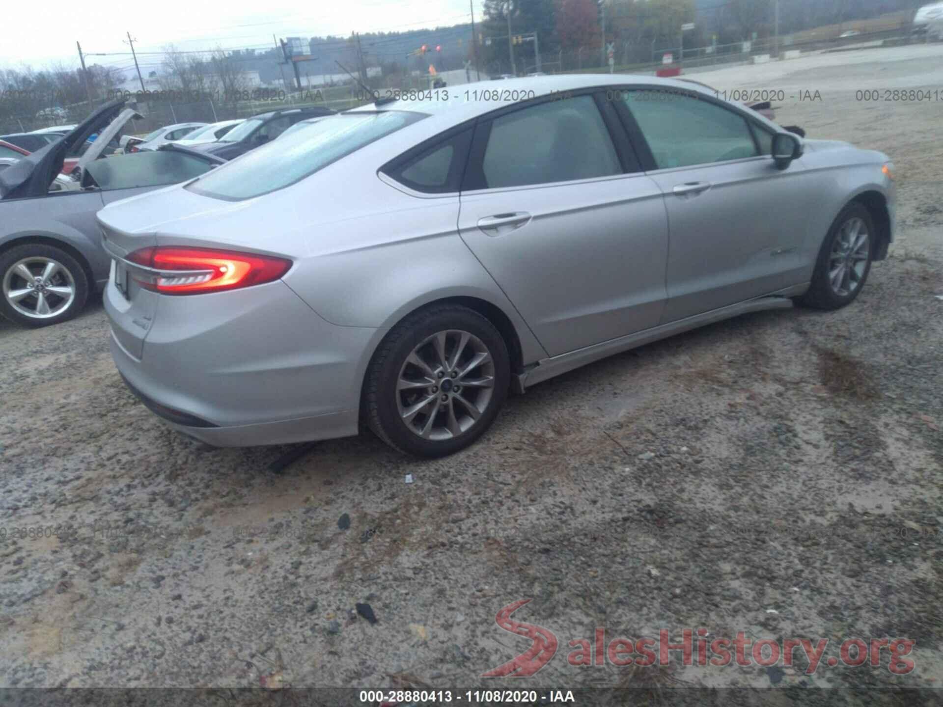 3FA6P0LU4HR280088 2017 FORD FUSION