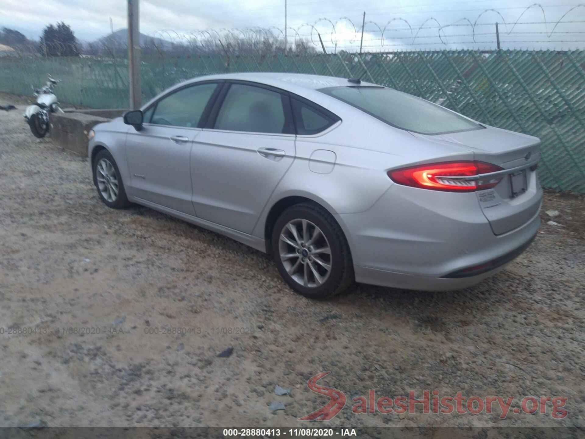 3FA6P0LU4HR280088 2017 FORD FUSION