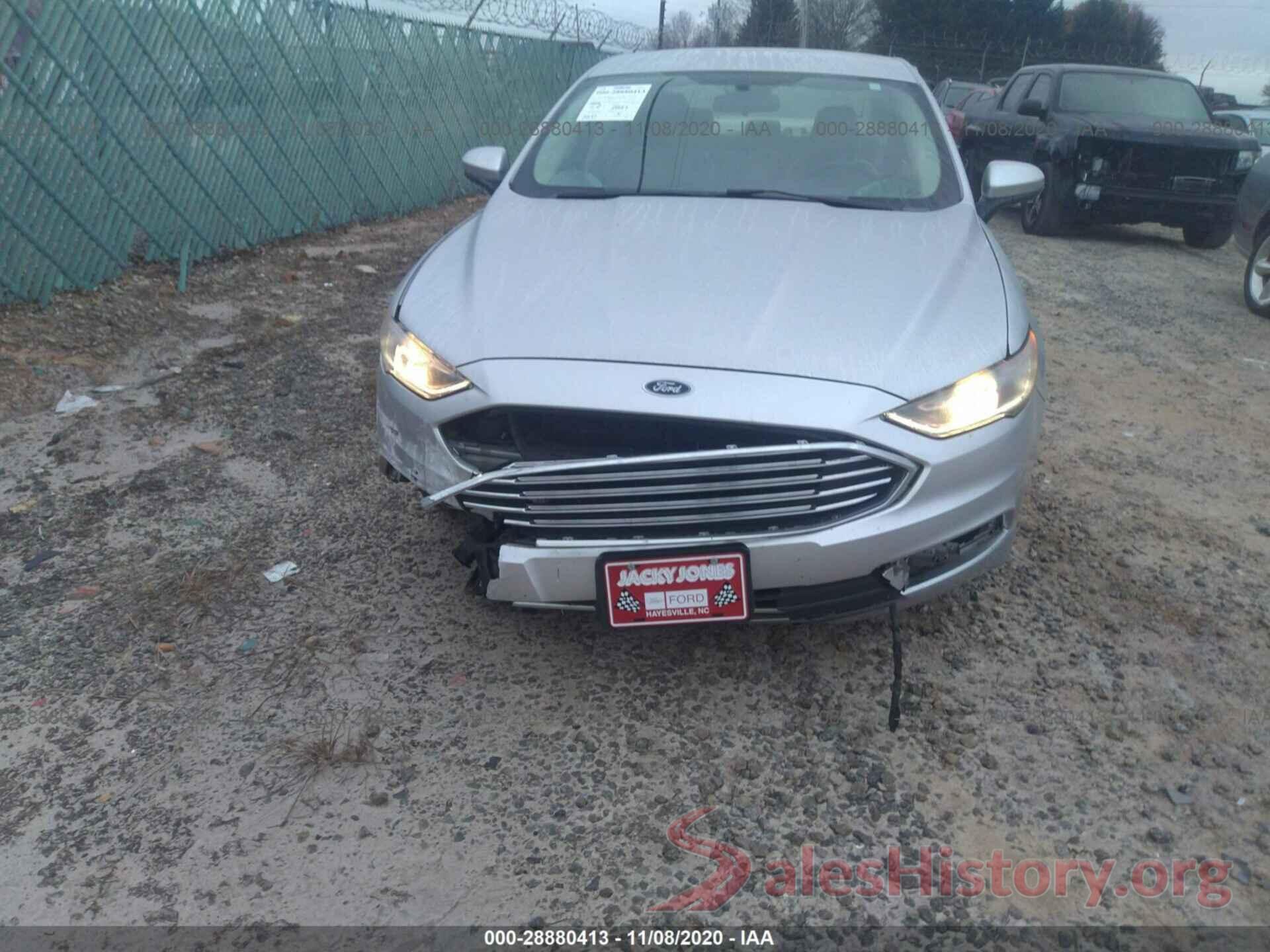 3FA6P0LU4HR280088 2017 FORD FUSION