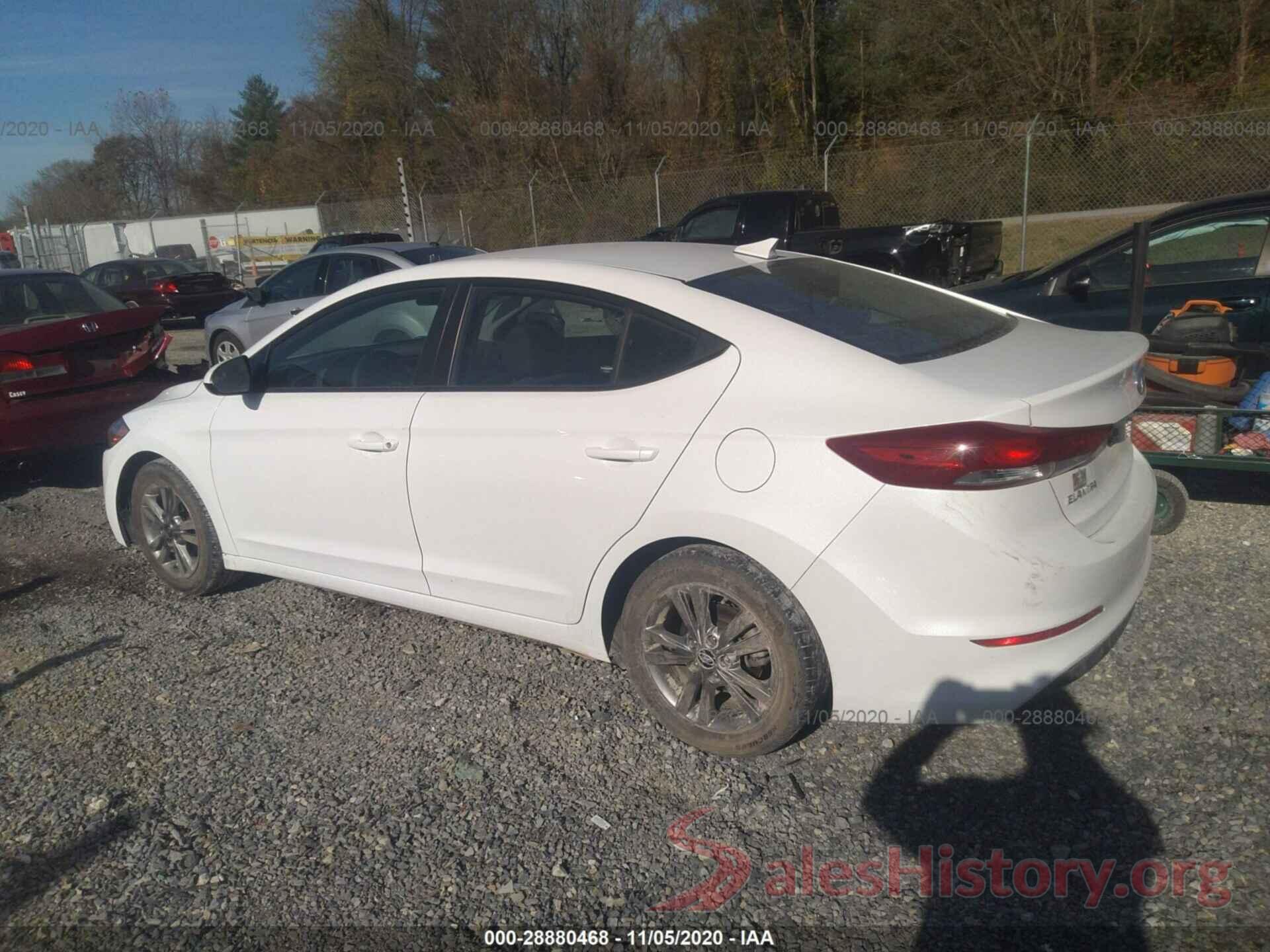 5NPD84LF9JH295086 2018 HYUNDAI ELANTRA