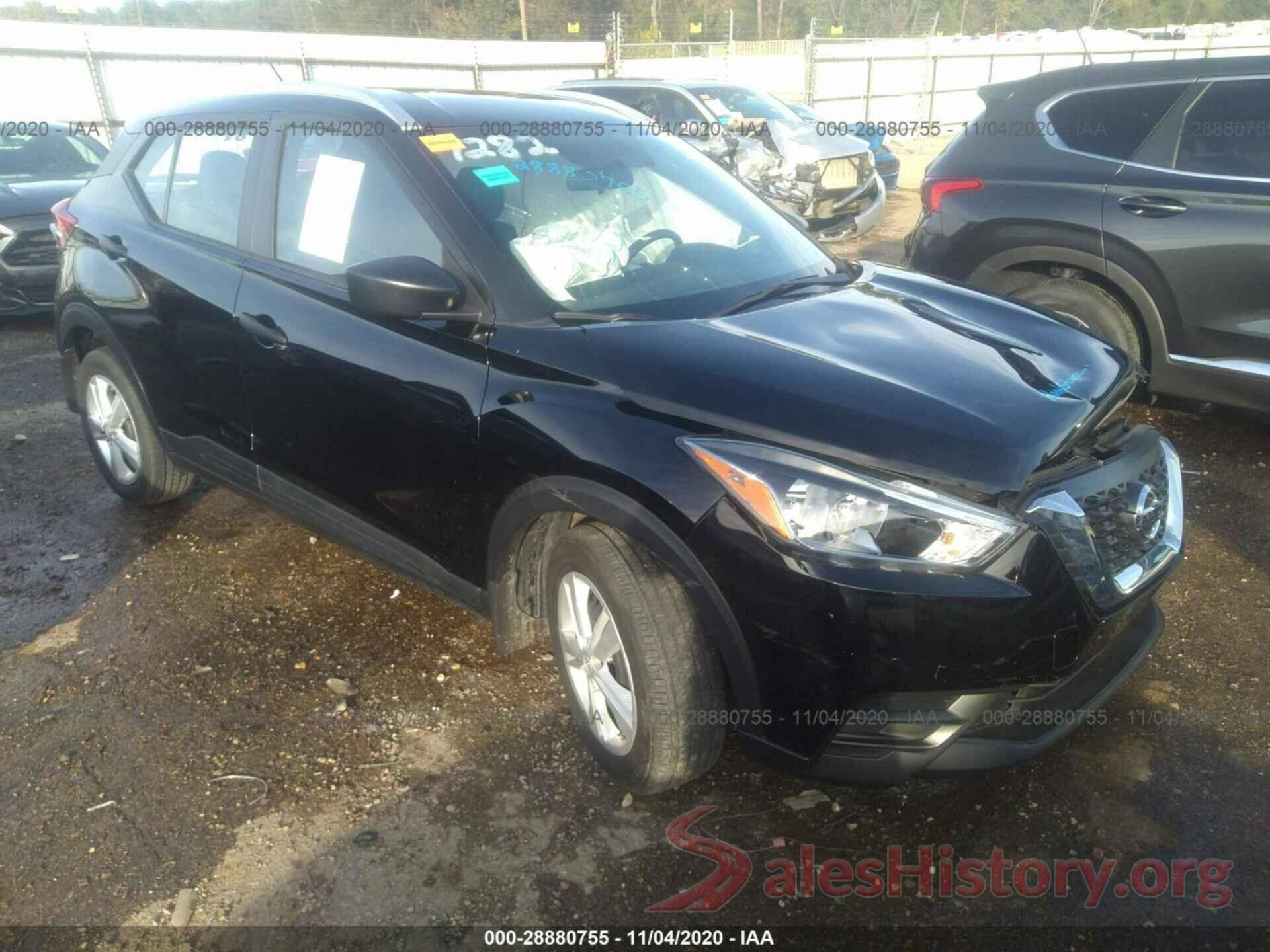 3N1CP5CU4KL533837 2019 NISSAN KICKS