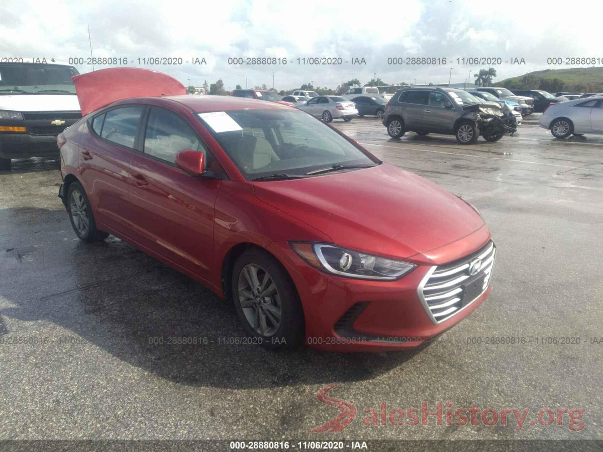 5NPD84LF5JH237380 2018 HYUNDAI ELANTRA