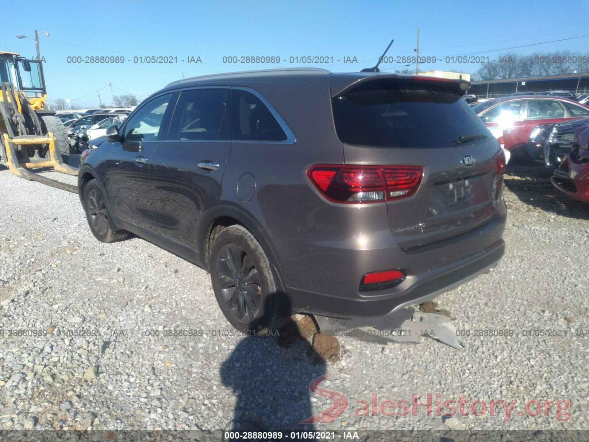 5XYPH4A5XLG633306 2020 KIA SORENTO