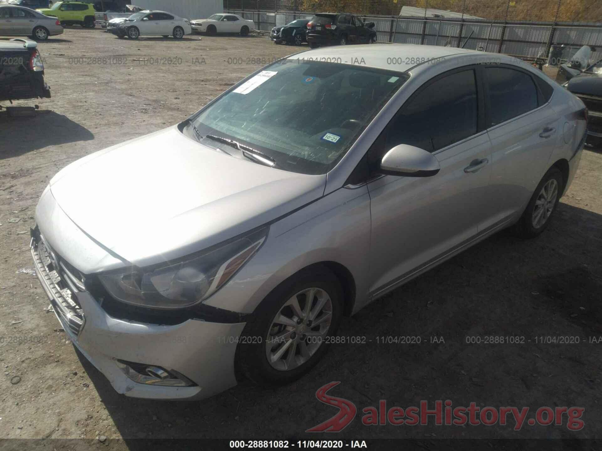 3KPC24A68LE099972 2020 HYUNDAI ACCENT