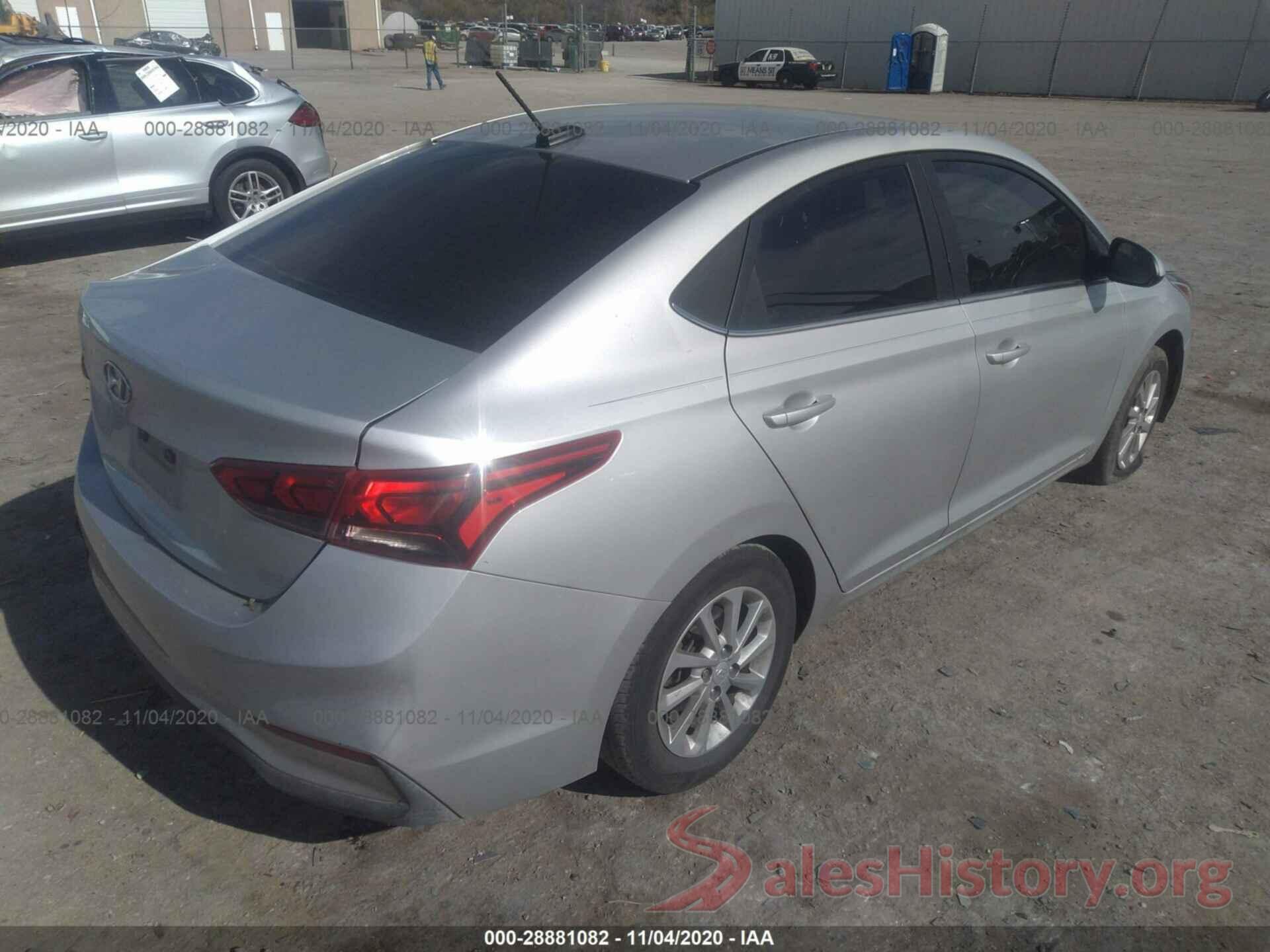 3KPC24A68LE099972 2020 HYUNDAI ACCENT