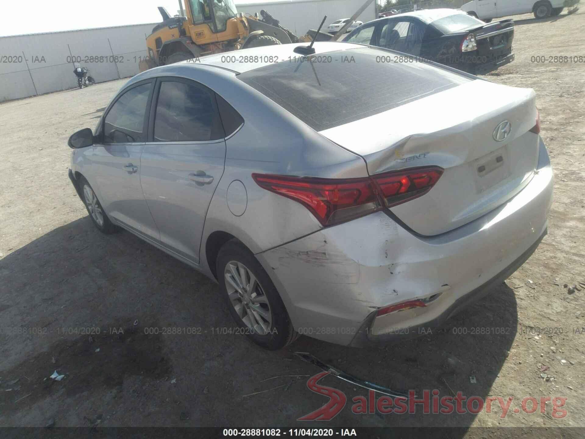 3KPC24A68LE099972 2020 HYUNDAI ACCENT