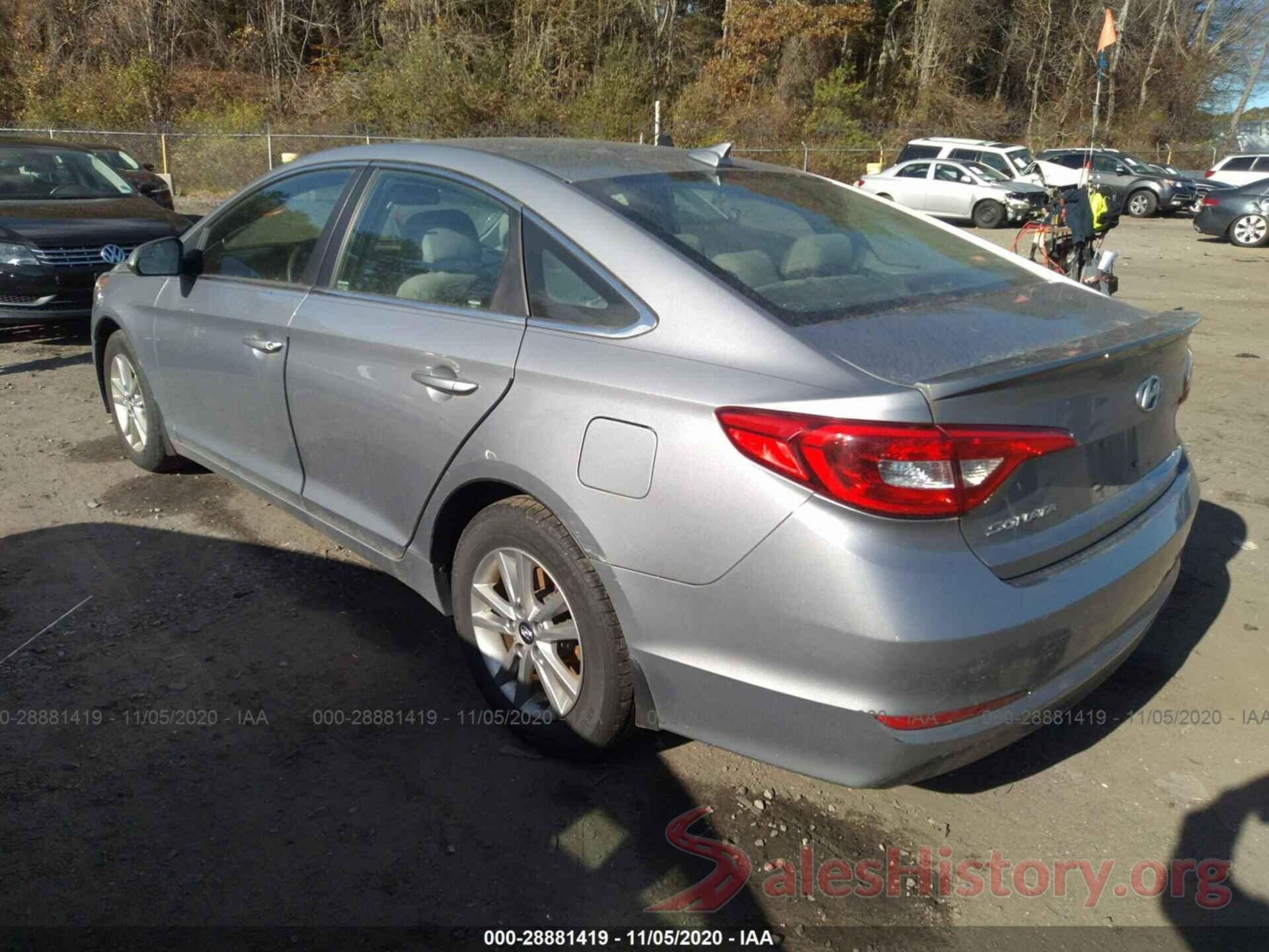 5NPE24AFXFH222793 2015 HYUNDAI SONATA