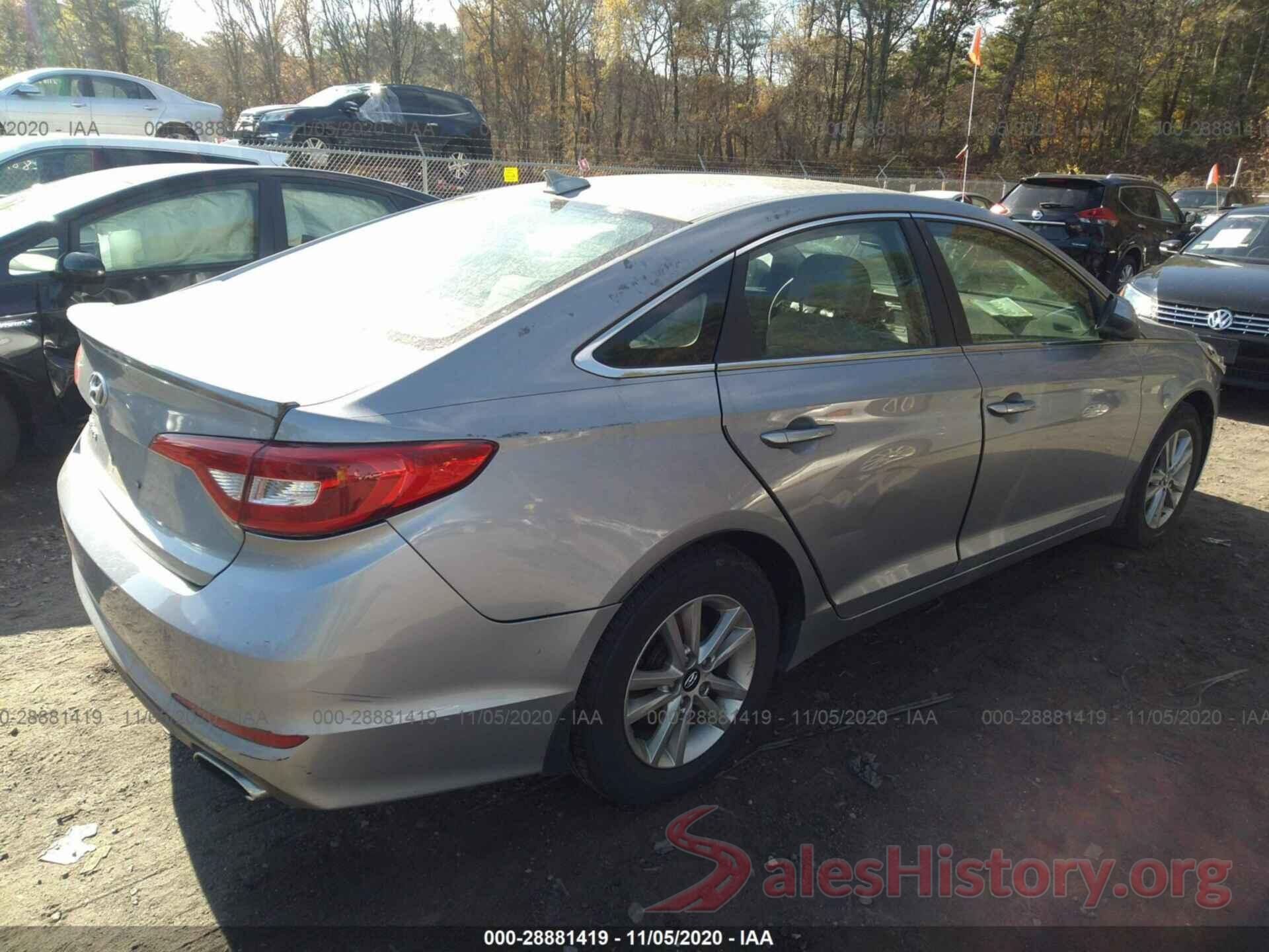 5NPE24AFXFH222793 2015 HYUNDAI SONATA