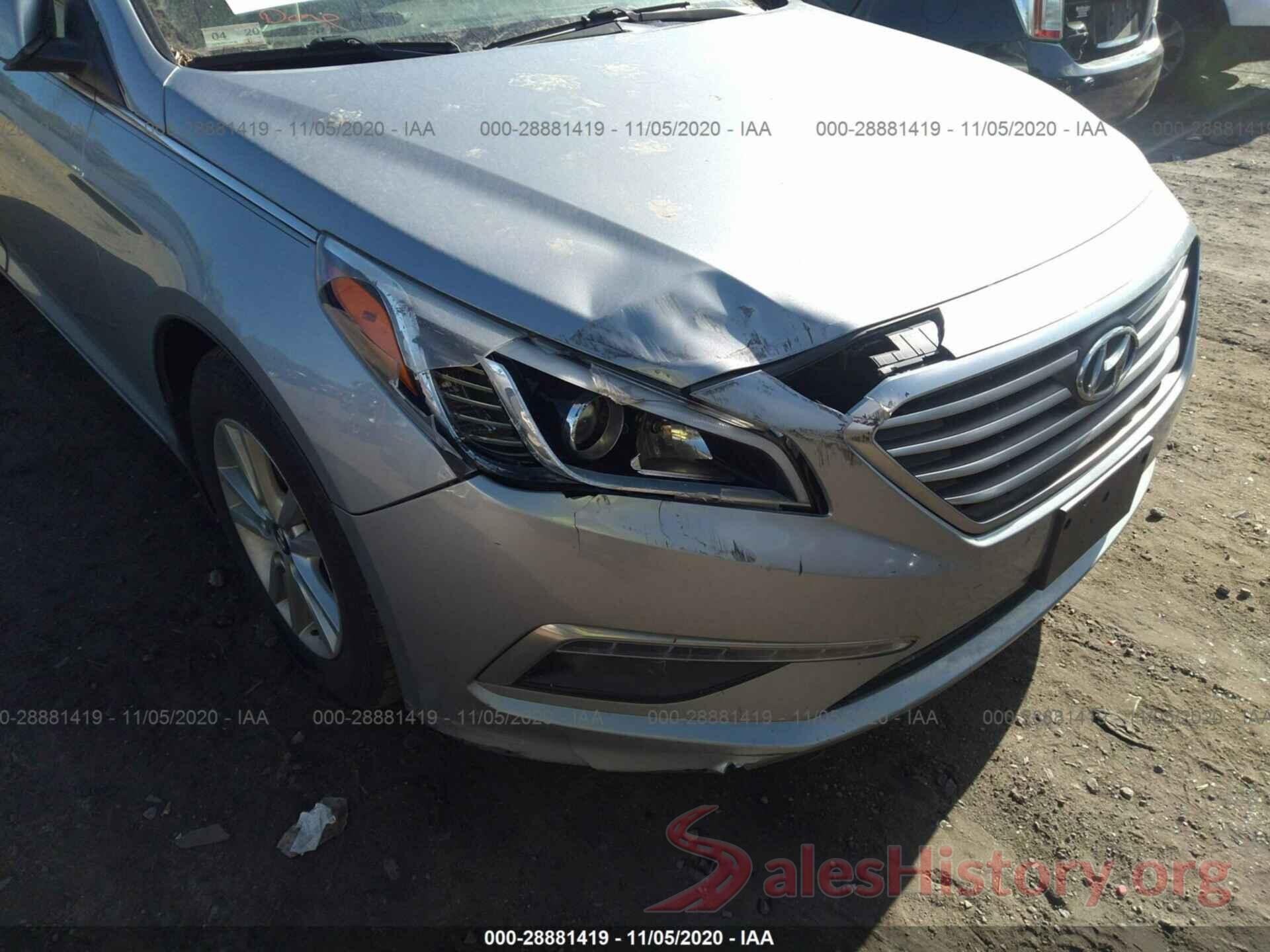 5NPE24AFXFH222793 2015 HYUNDAI SONATA