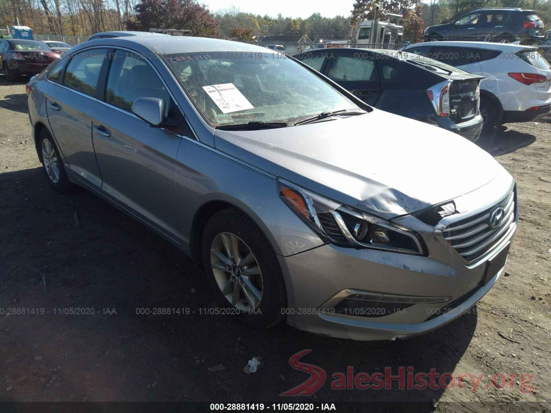 5NPE24AFXFH222793 2015 HYUNDAI SONATA