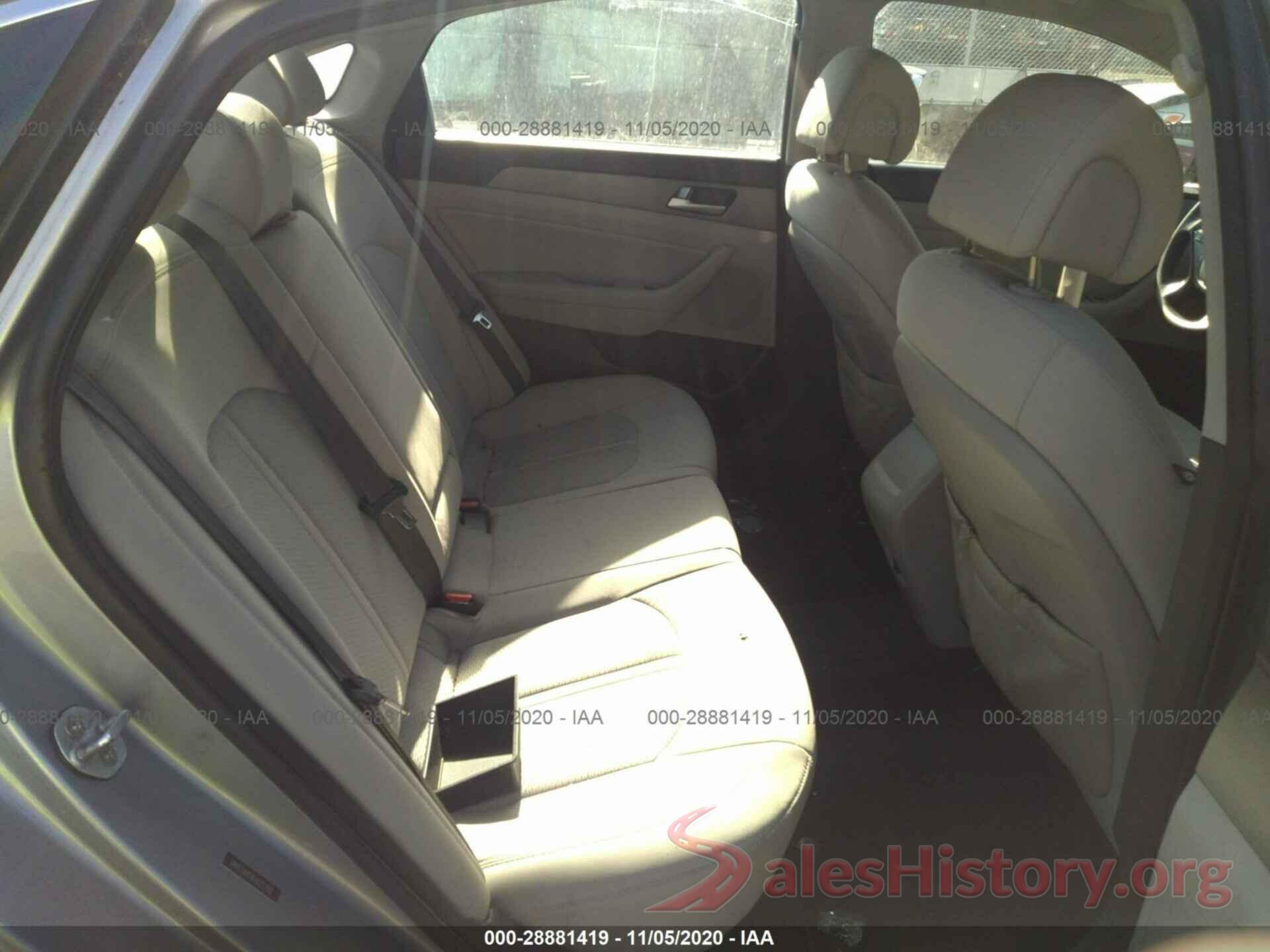 5NPE24AFXFH222793 2015 HYUNDAI SONATA