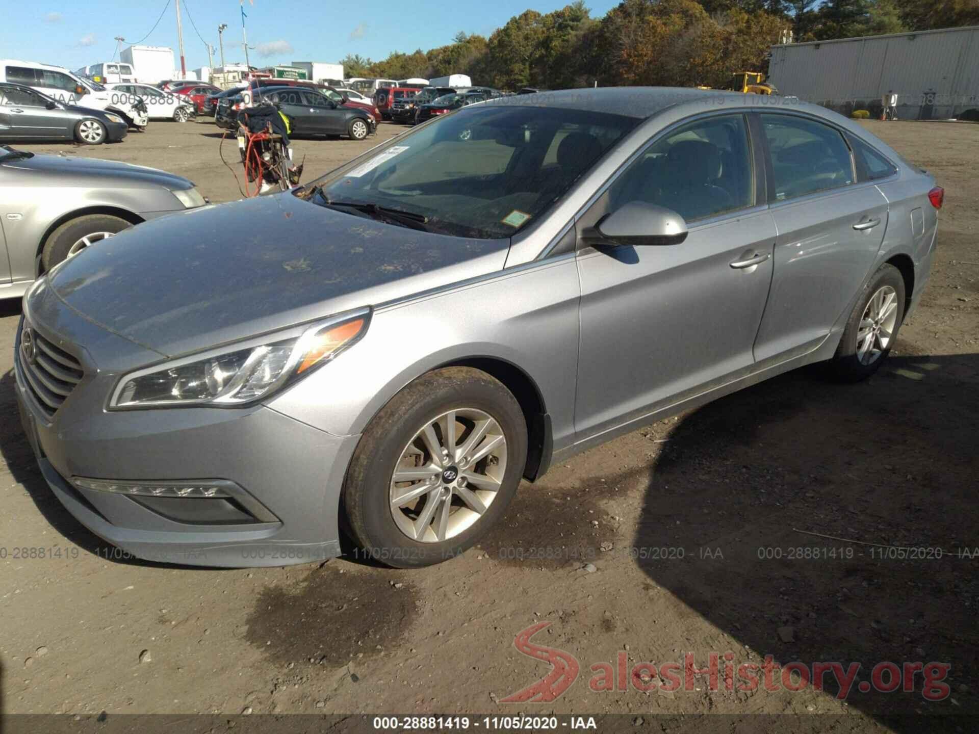 5NPE24AFXFH222793 2015 HYUNDAI SONATA