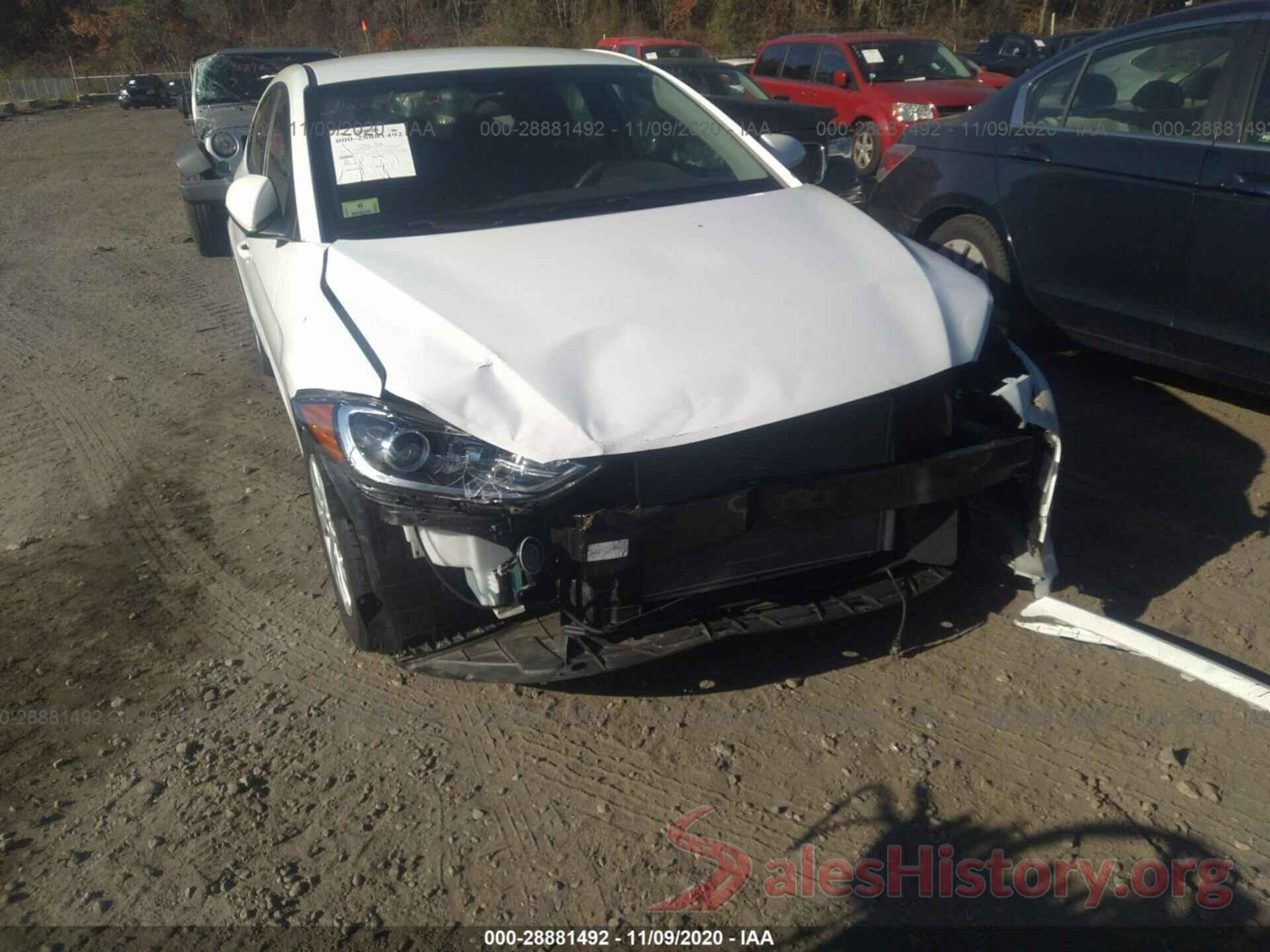 5NPD74LF7JH341095 2018 HYUNDAI ELANTRA