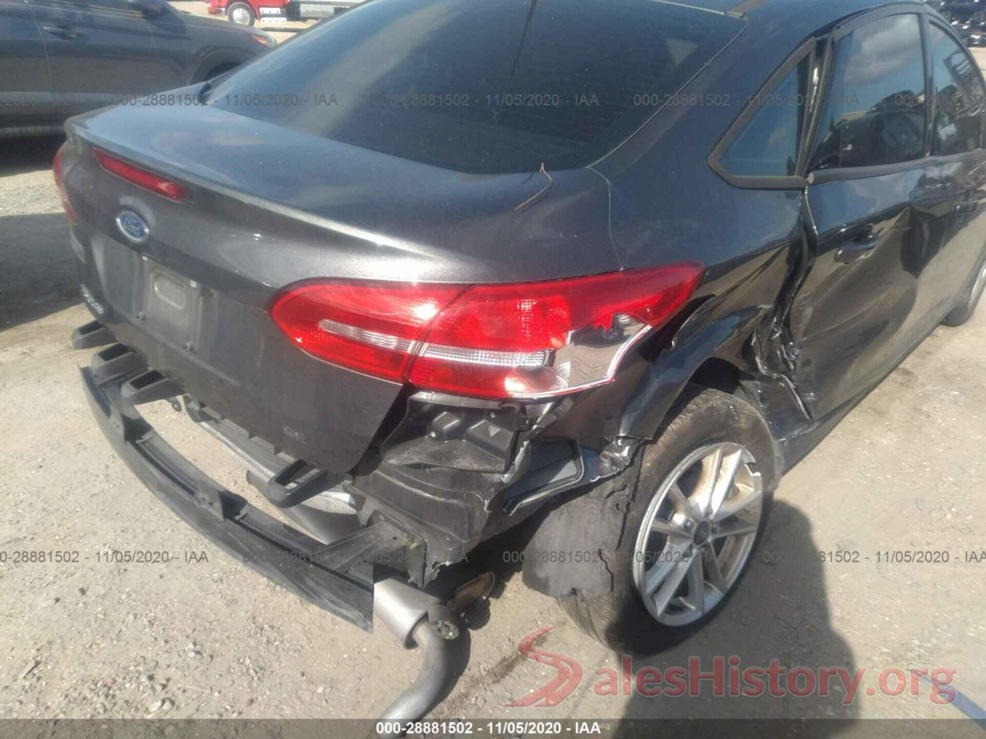 1FADP3F21JL319730 2018 FORD FOCUS