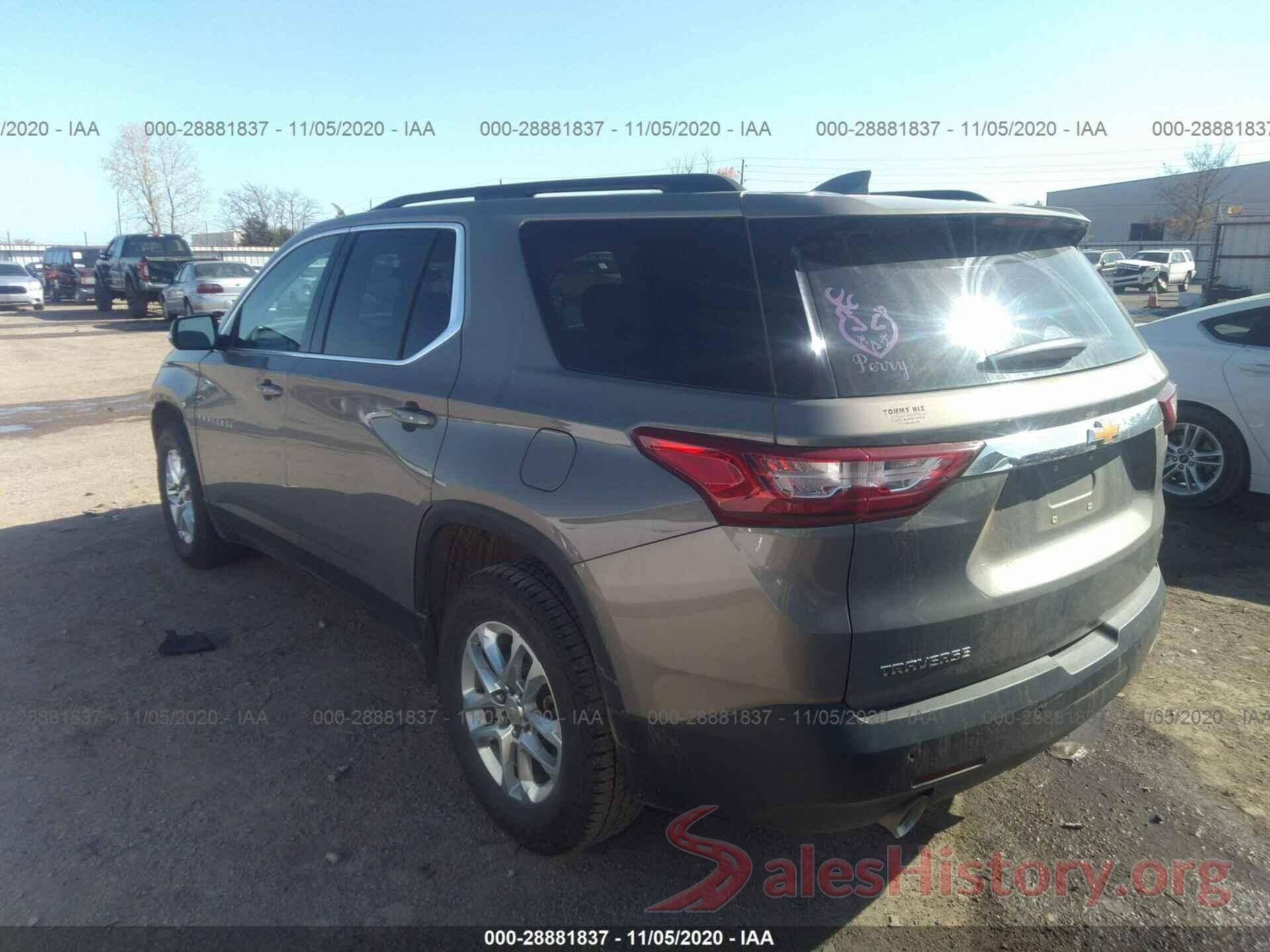 1GNERGKW0KJ124571 2019 CHEVROLET TRAVERSE