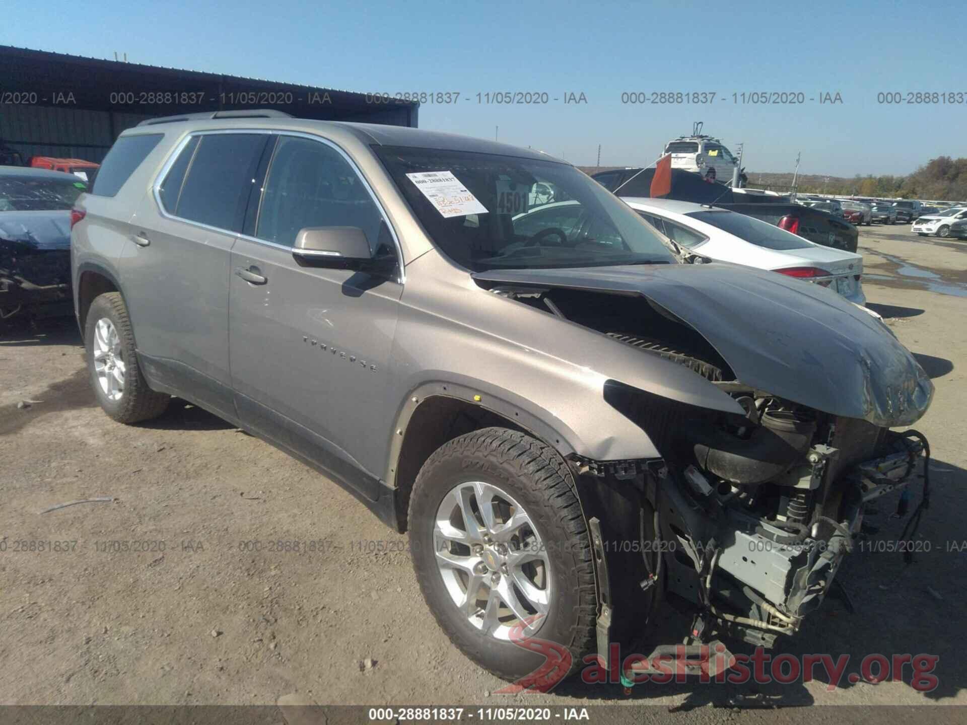 1GNERGKW0KJ124571 2019 CHEVROLET TRAVERSE