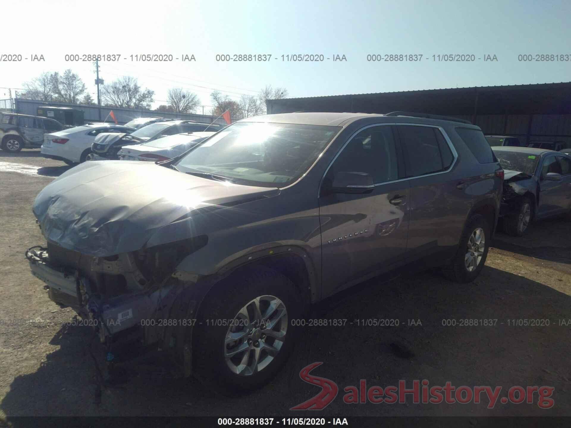 1GNERGKW0KJ124571 2019 CHEVROLET TRAVERSE