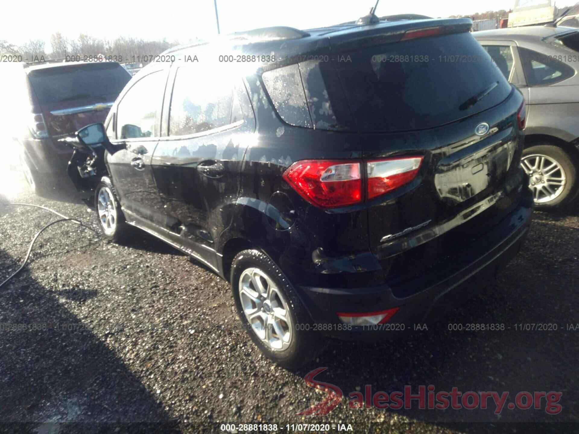 MAJ3S2GE7KC275506 2019 FORD ECOSPORT